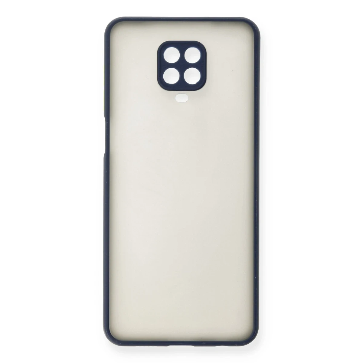 Newface Xiaomi Redmi Note 9 Pro Kılıf Montreal Silikon Kapak - Lacivert