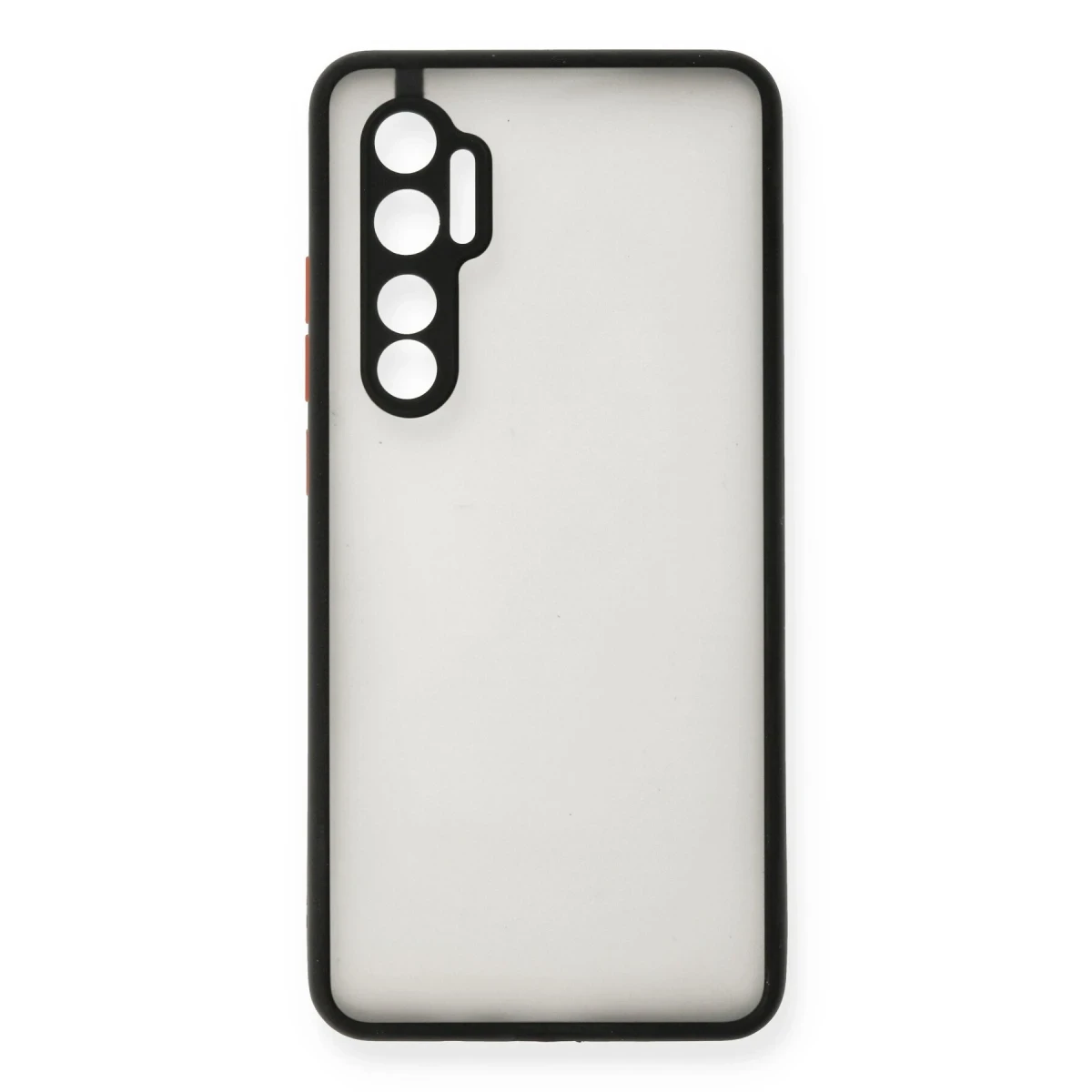 Newface Xiaomi Mi Note 10 Lite Kılıf Montreal Silikon Kapak - Siyah — görsel 4
