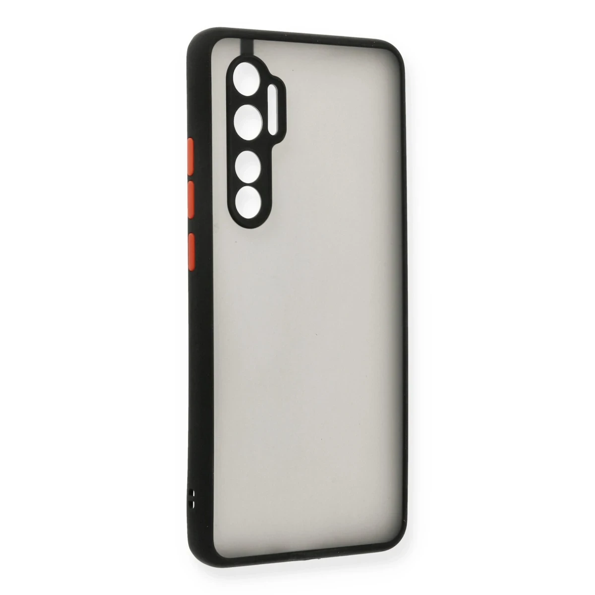 Newface Xiaomi Mi Note 10 Lite Kılıf Montreal Silikon Kapak - Siyah — görsel 5