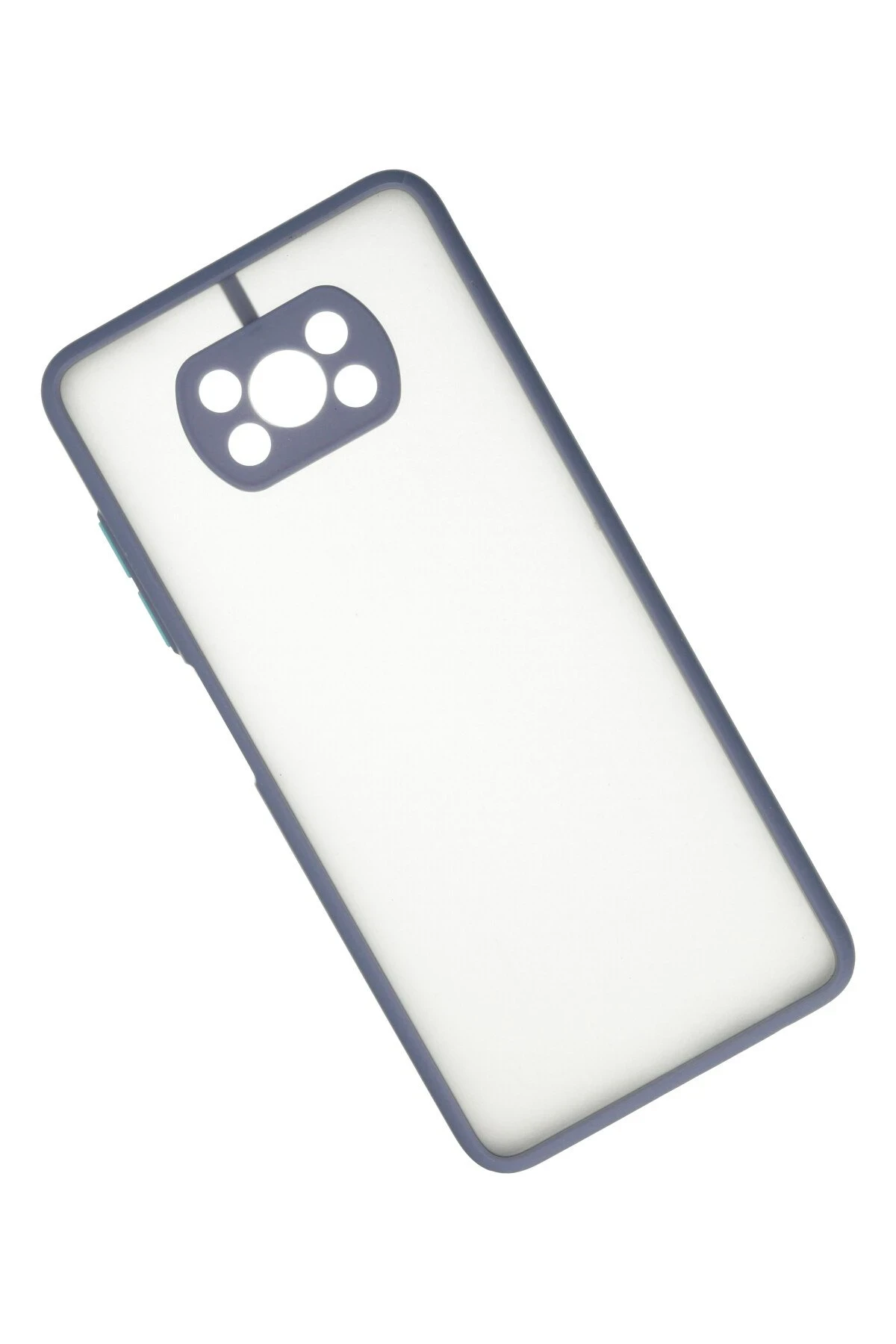 Newface Xiaomi Pocophone X3 Kılıf Montreal Silikon Kapak - Gri