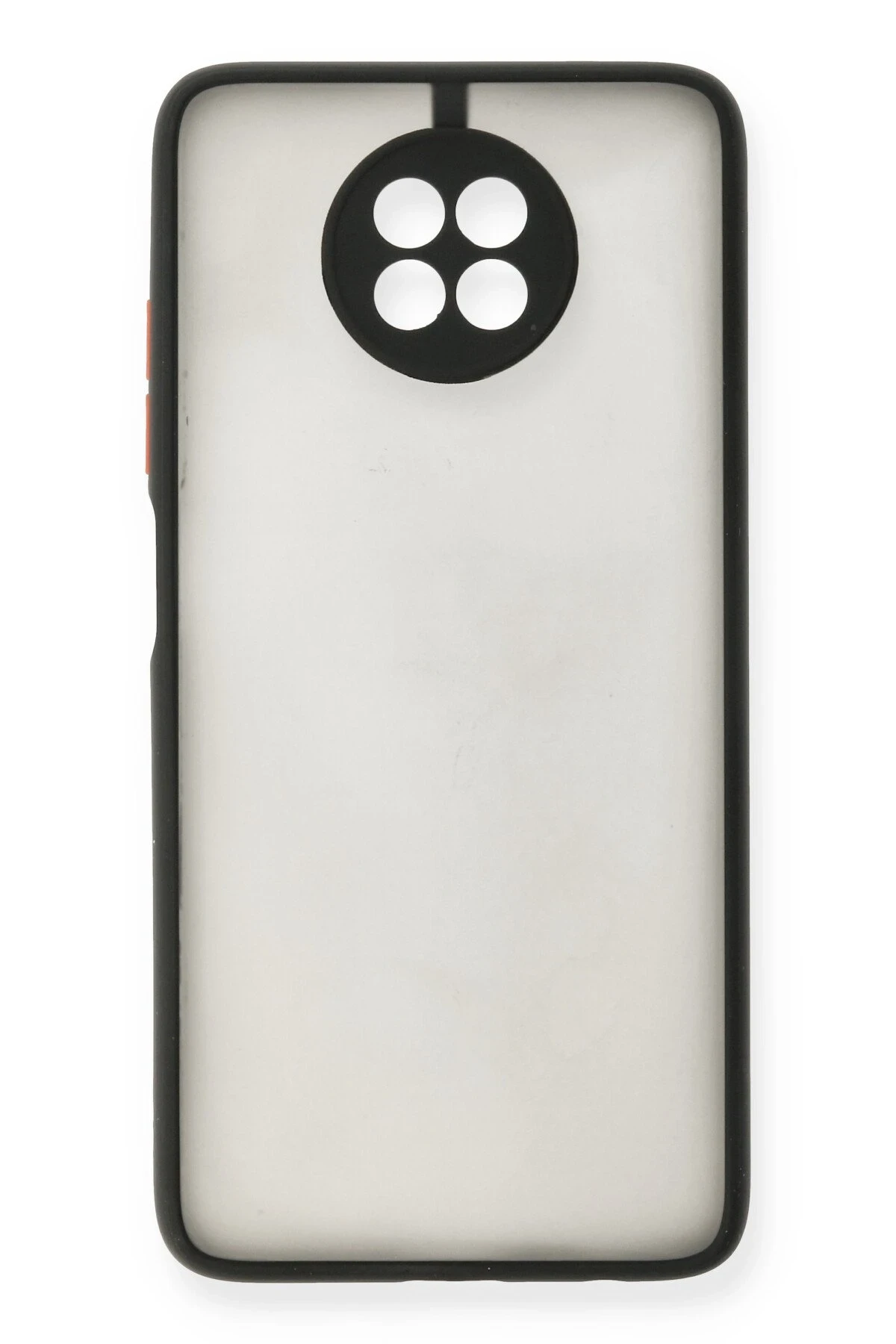 Newface Xiaomi Redmi Note 9 5G Kılıf Montreal Silikon Kapak - Siyah — görsel 2