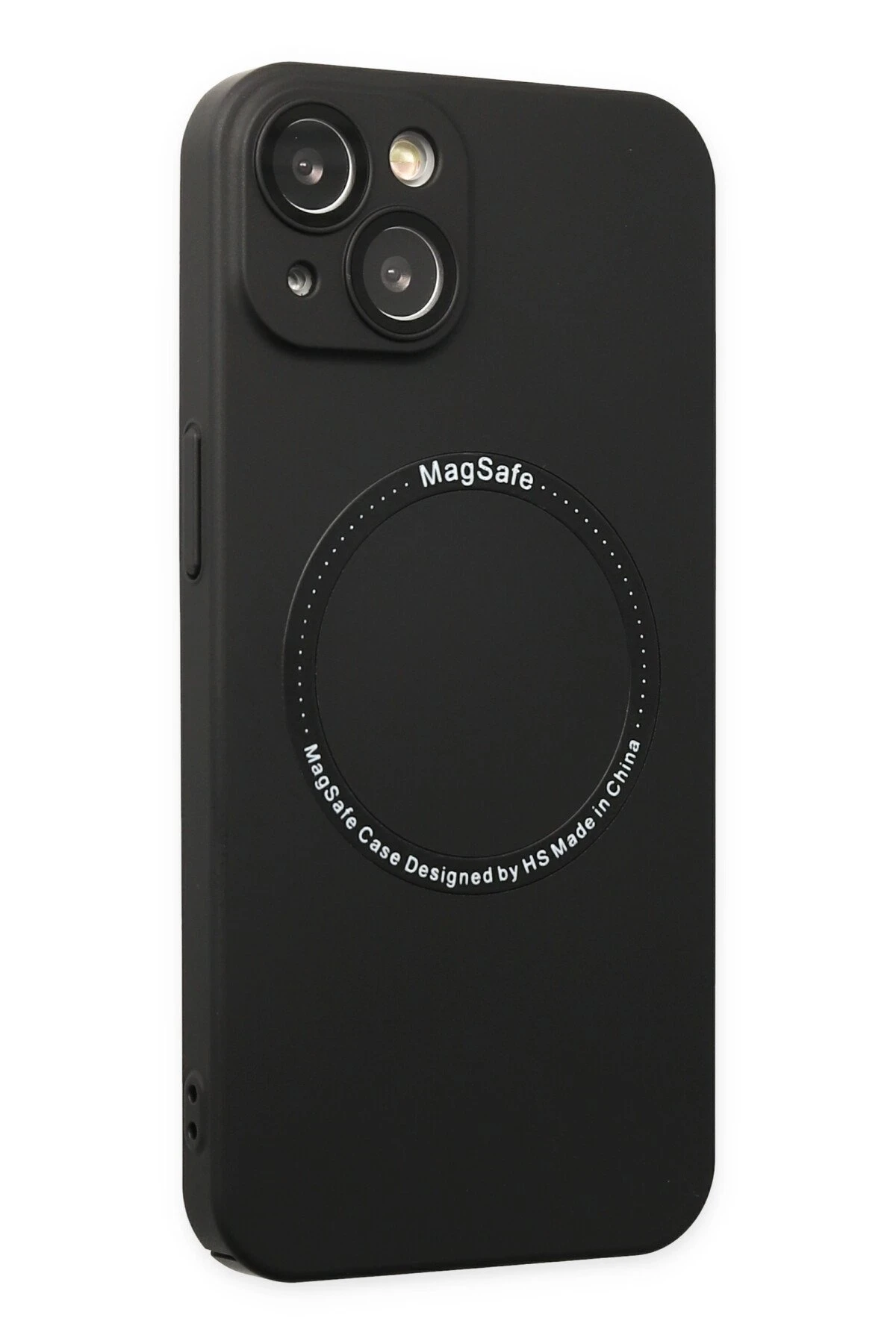 Newface Apple iPhone 13 Kılıf Jack Magneticsafe Lens Silikon - Siyah — görsel 2