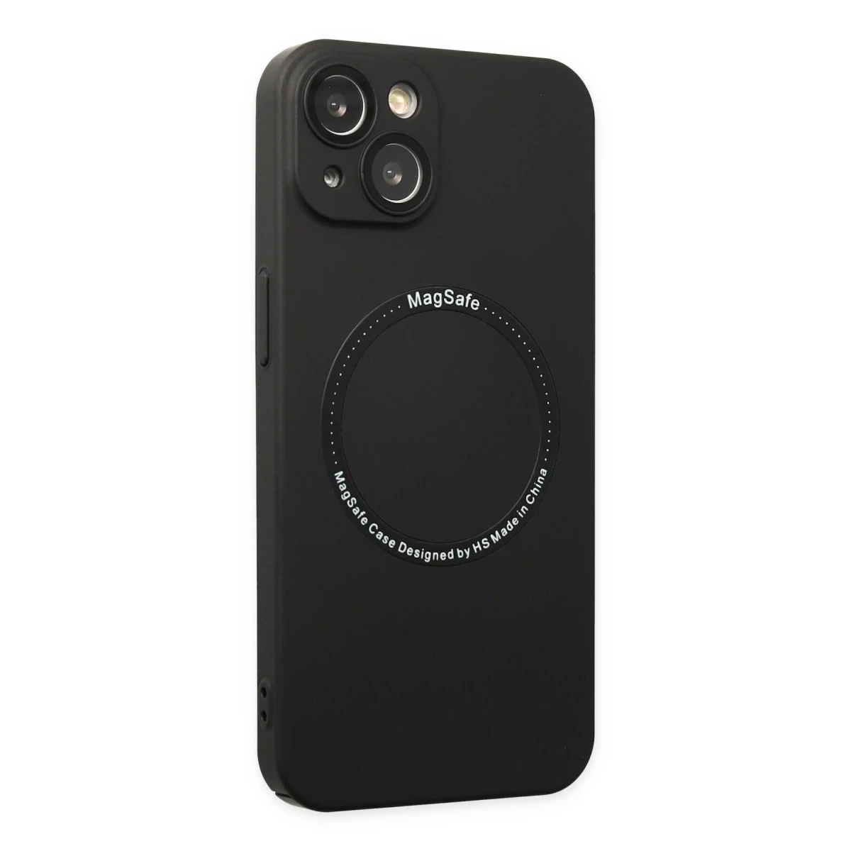 Newface Apple iPhone 13 Kılıf Jack Magneticsafe Lens Silikon - Siyah — görsel 8