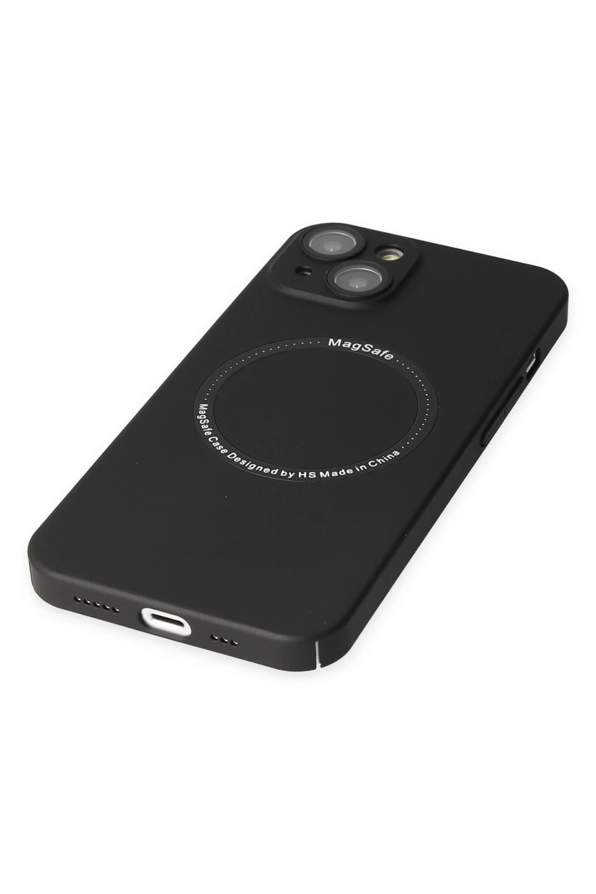 Newface Apple iPhone 13 Kılıf Jack Magneticsafe Lens Silikon - Siyah — görsel 4