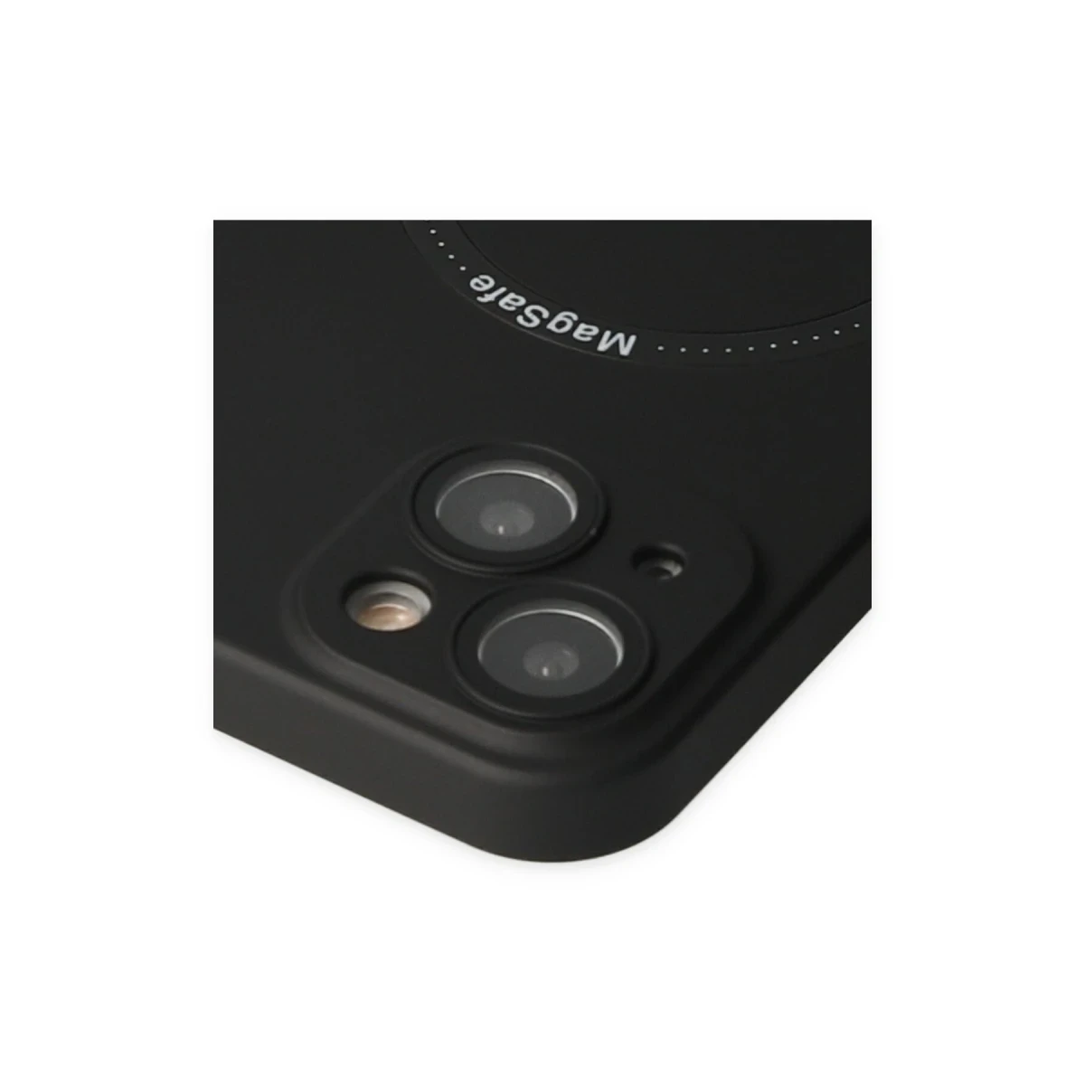 Newface Apple iPhone 13 Kılıf Jack Magneticsafe Lens Silikon - Siyah — görsel 12
