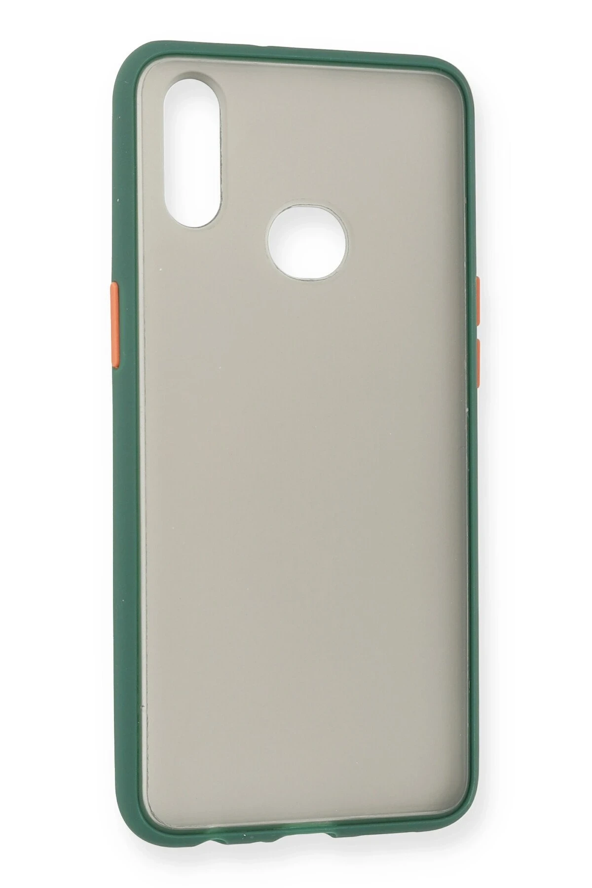 Newface Samsung Galaxy A10S Kılıf Montreal Silikon Kapak - Yeşil