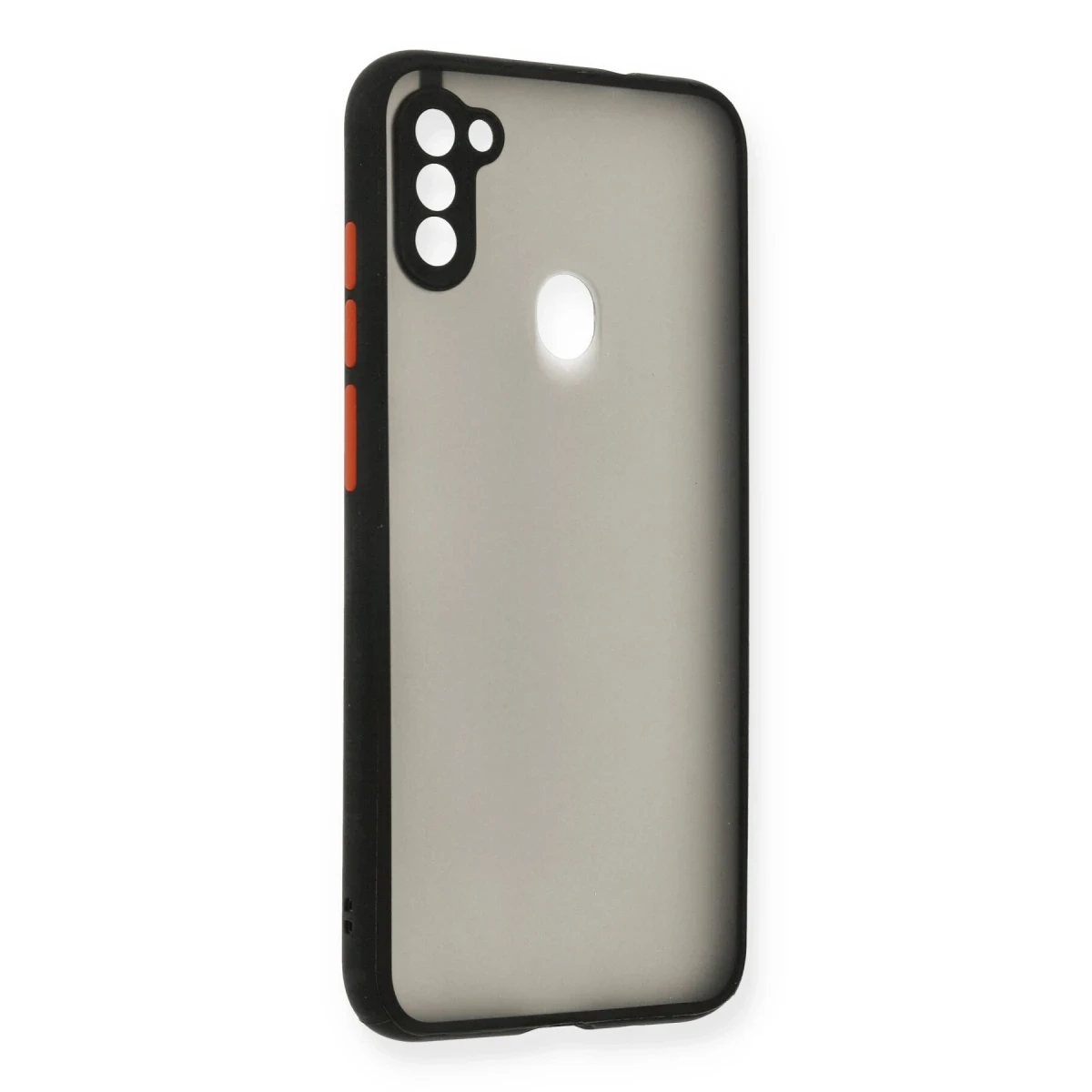 Newface Samsung Galaxy A11 Kılıf Montreal Silikon Kapak - Siyah — görsel 4