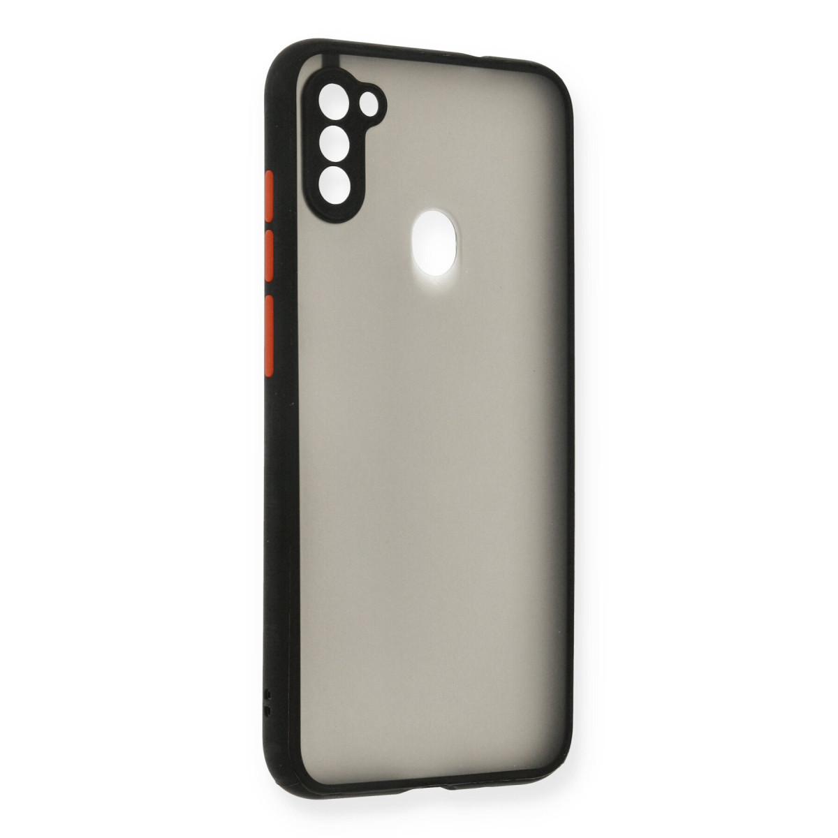 Newface Samsung Galaxy A11 Kılıf Montreal Silikon Kapak - Siyah — görsel 7