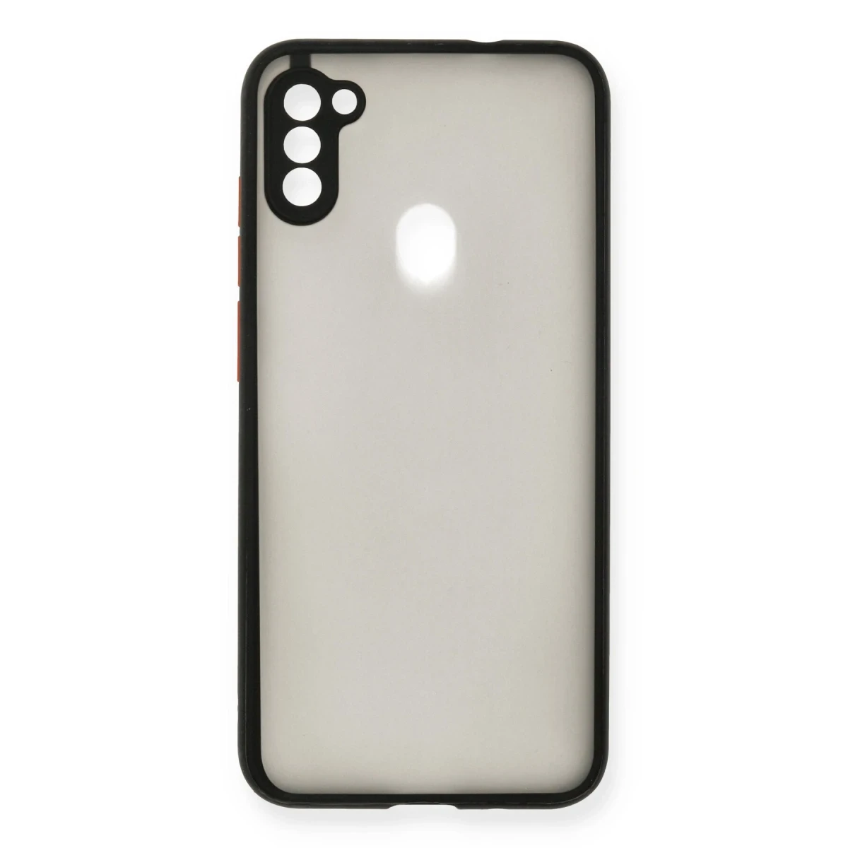 Newface Samsung Galaxy A11 Kılıf Montreal Silikon Kapak - Siyah — görsel 5