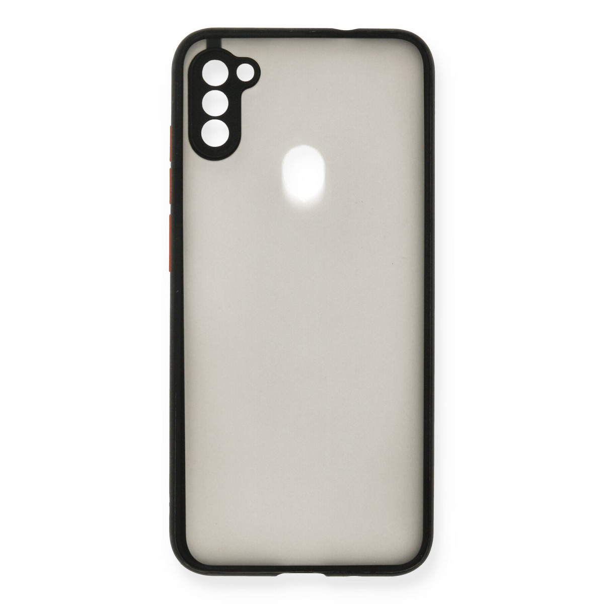 Newface Samsung Galaxy A11 Kılıf Montreal Silikon Kapak - Siyah — görsel 8