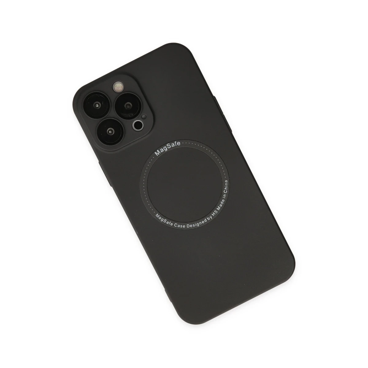 Newface Apple iPhone 13 Pro Kılıf Jack Magneticsafe Lens Silikon - Siyah — görsel 7