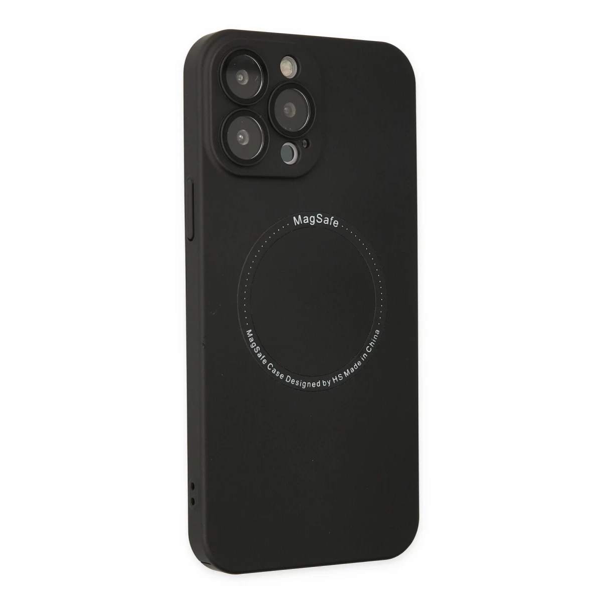 Newface Apple iPhone 13 Pro Kılıf Jack Magneticsafe Lens Silikon - Siyah — görsel 10