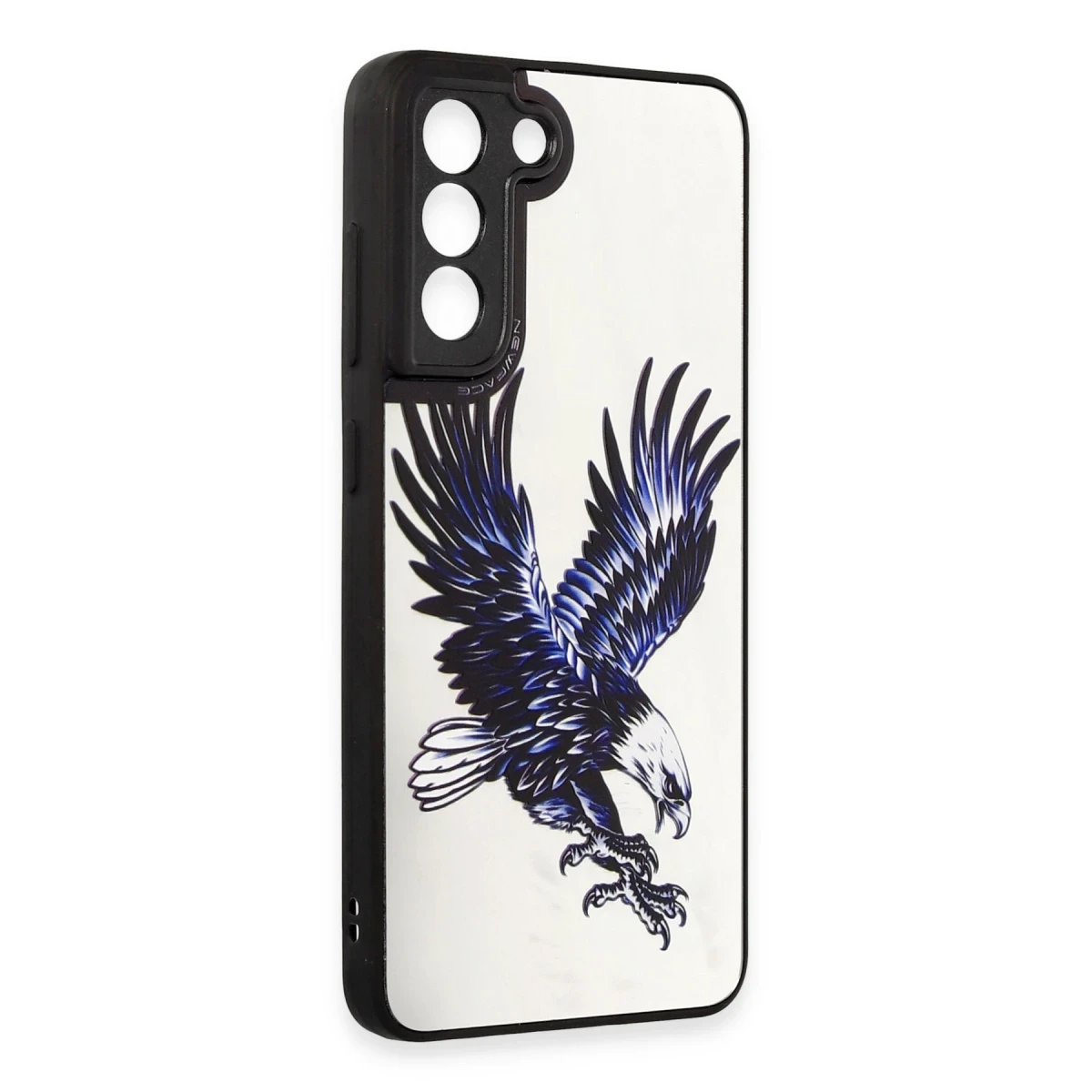 Newface Samsung Galaxy S21 FE Kılıf Mirror Desenli Kapak - Mirror - 1 — görsel 6