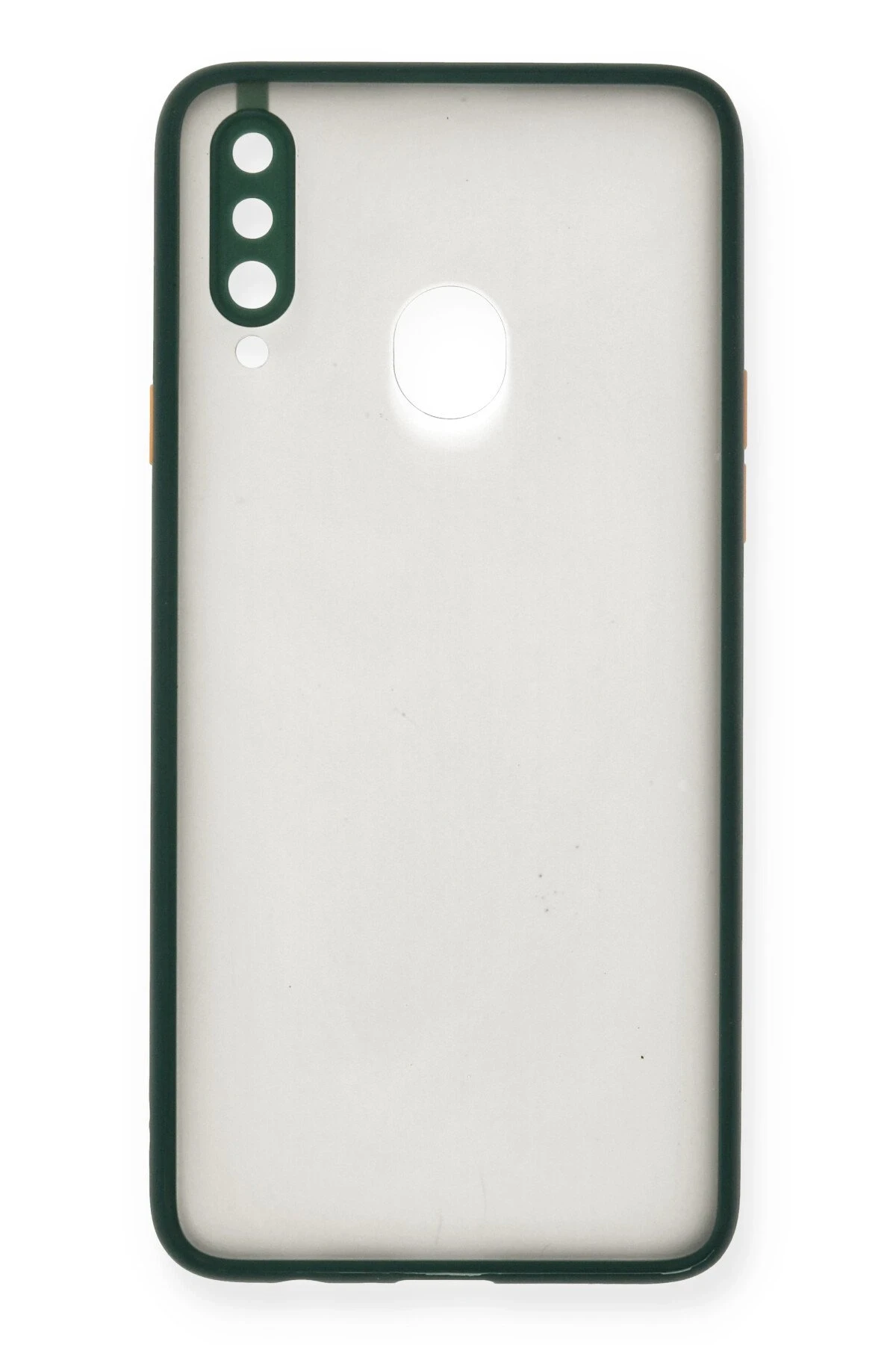 Newface Samsung Galaxy A20S Kılıf Montreal Silikon Kapak - Yeşil — görsel 2