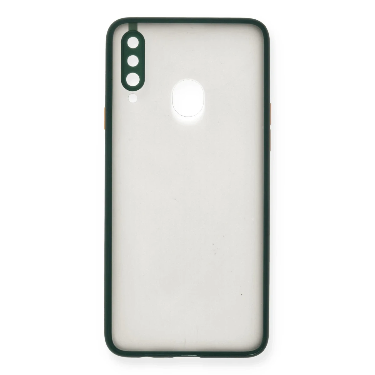 Newface Samsung Galaxy A20S Kılıf Montreal Silikon Kapak - Yeşil — görsel 5
