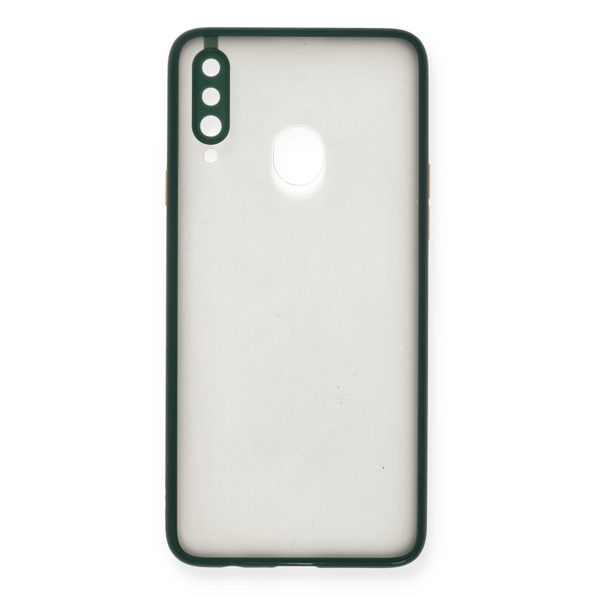 Newface Samsung Galaxy A20S Kılıf Montreal Silikon Kapak - Yeşil — görsel 8