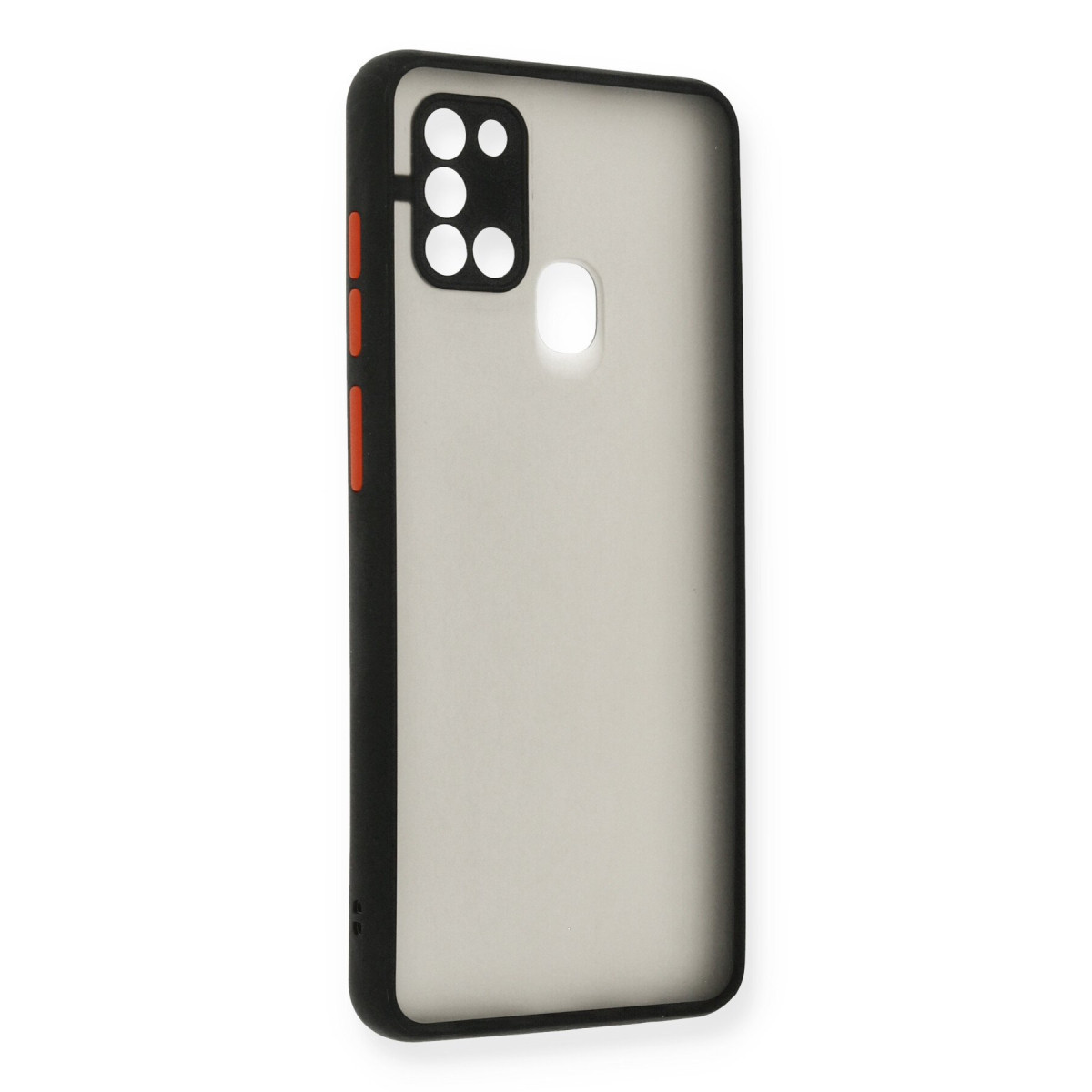 Newface Samsung Galaxy A21S Kılıf Montreal Silikon Kapak - Siyah — görsel 7