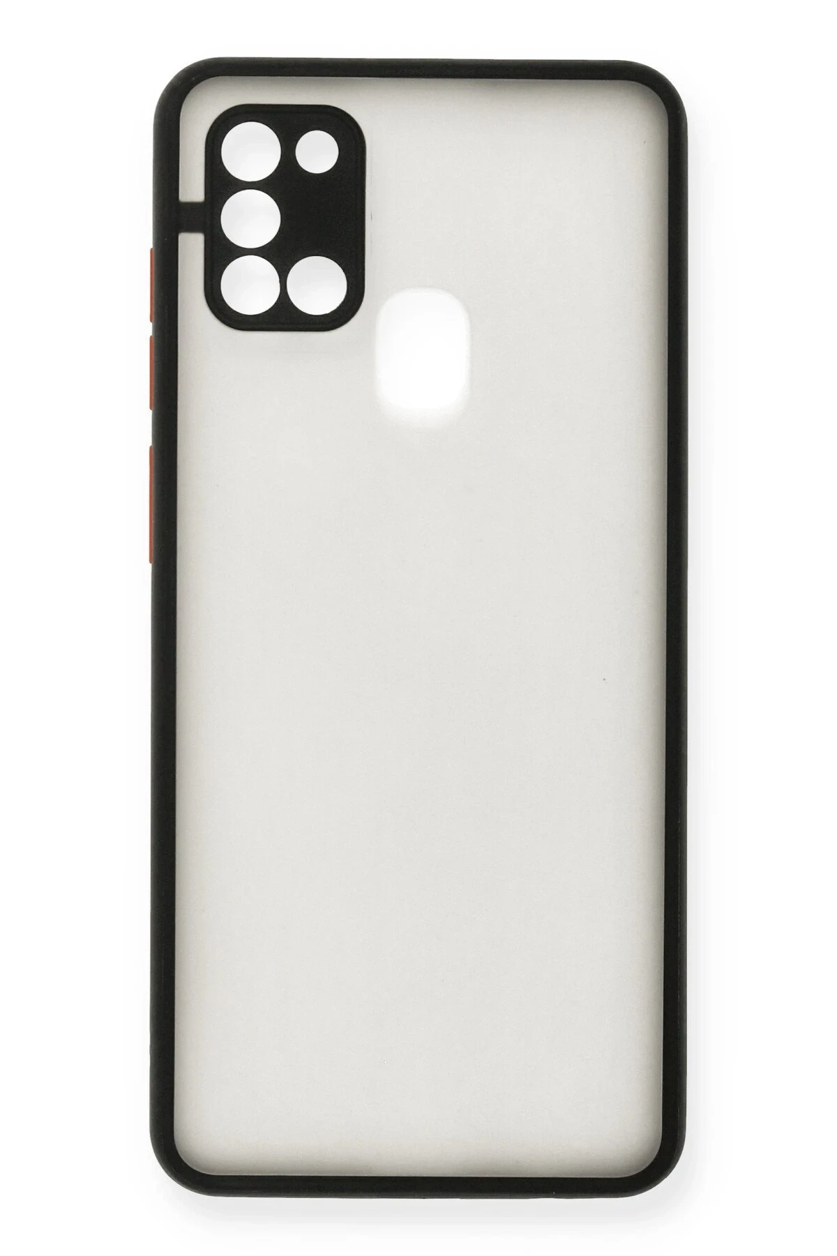 Newface Samsung Galaxy A21S Kılıf Montreal Silikon Kapak - Siyah — görsel 2