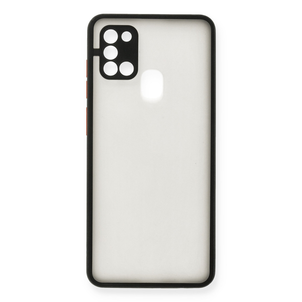 Newface Samsung Galaxy A21S Kılıf Montreal Silikon Kapak - Siyah — görsel 8