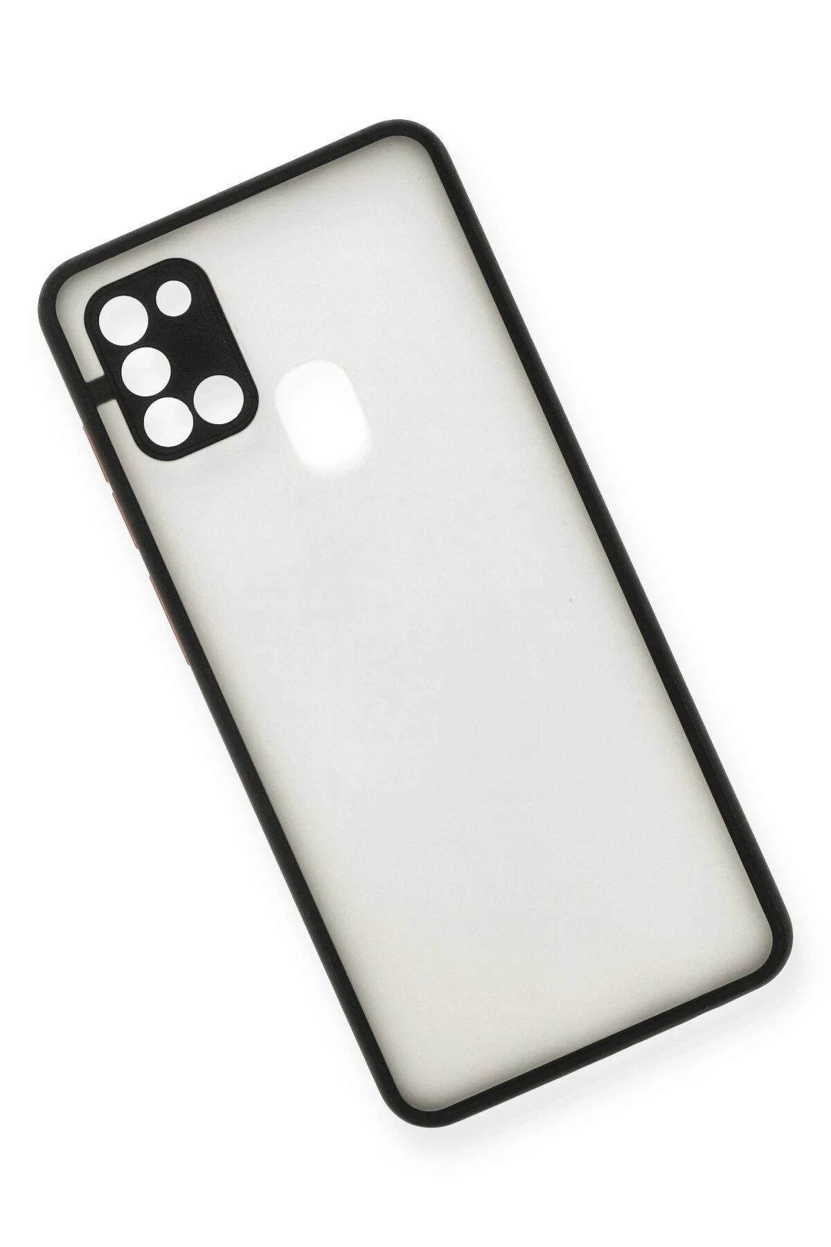 Newface Samsung Galaxy A21S Kılıf Montreal Silikon Kapak - Siyah — görsel 3