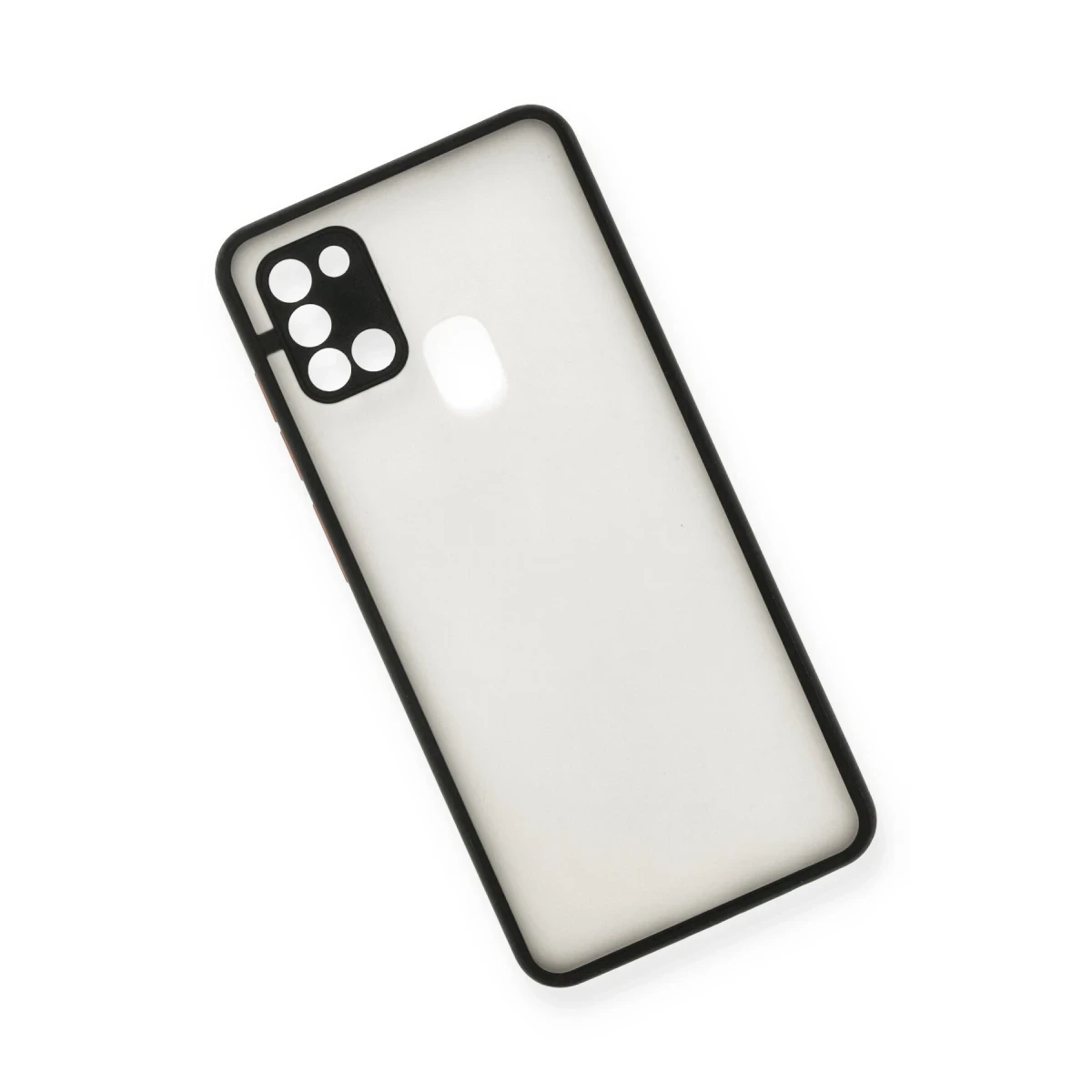 Newface Samsung Galaxy A21S Kılıf Montreal Silikon Kapak - Siyah — görsel 6