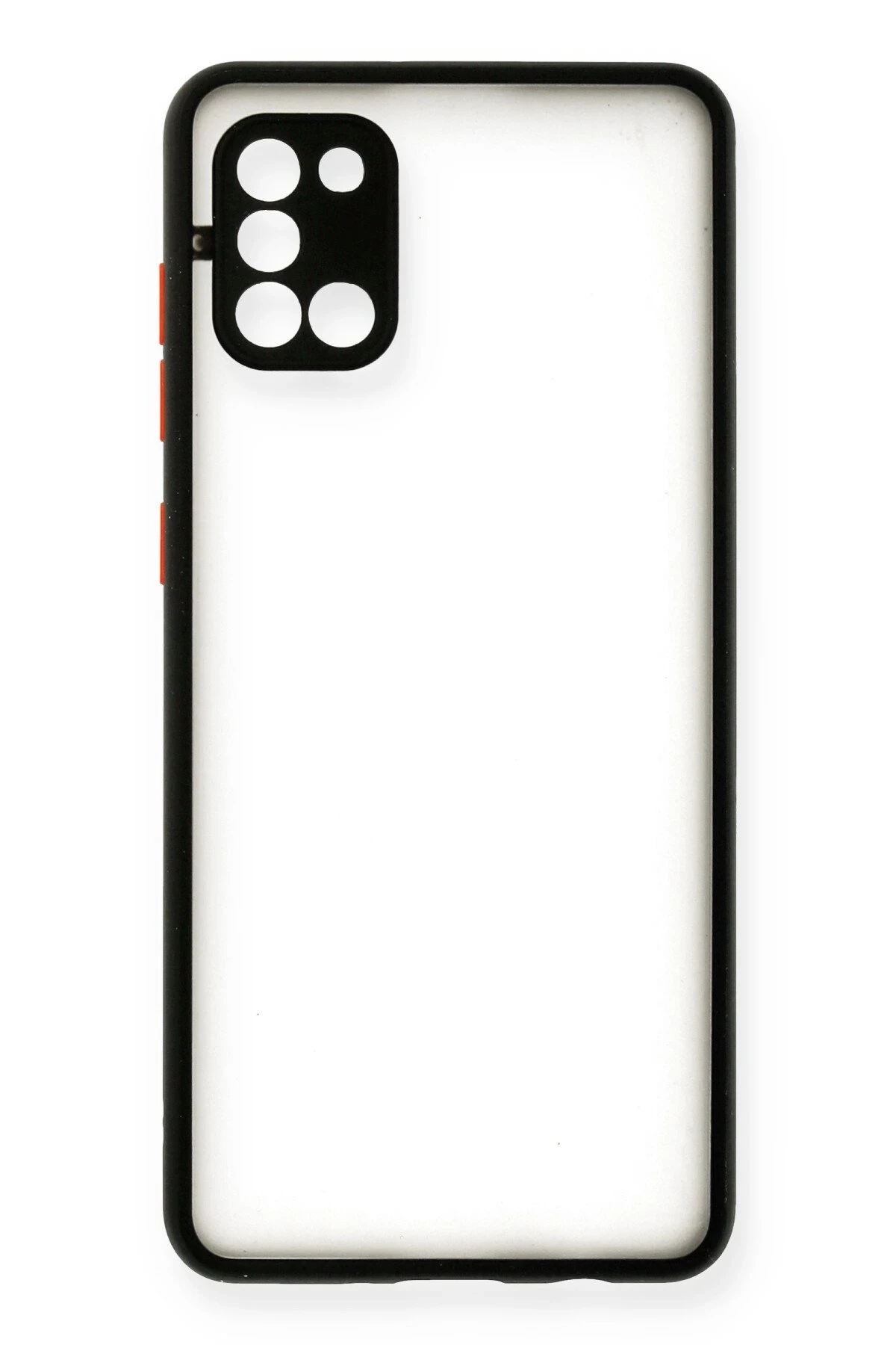 Newface Samsung Galaxy A31 Kılıf Montreal Silikon Kapak - Siyah — görsel 2