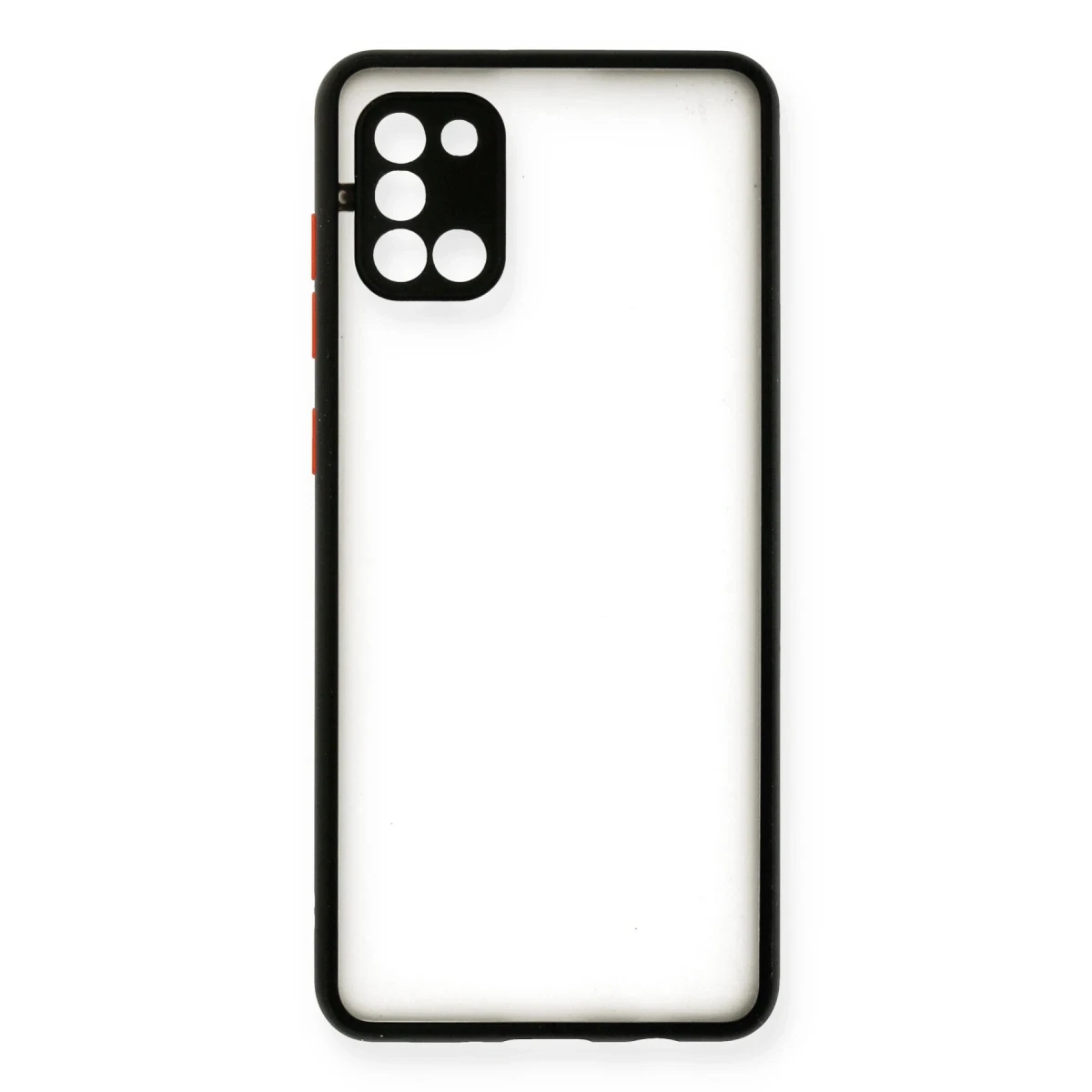 Newface Samsung Galaxy A31 Kılıf Montreal Silikon Kapak - Siyah — görsel 5