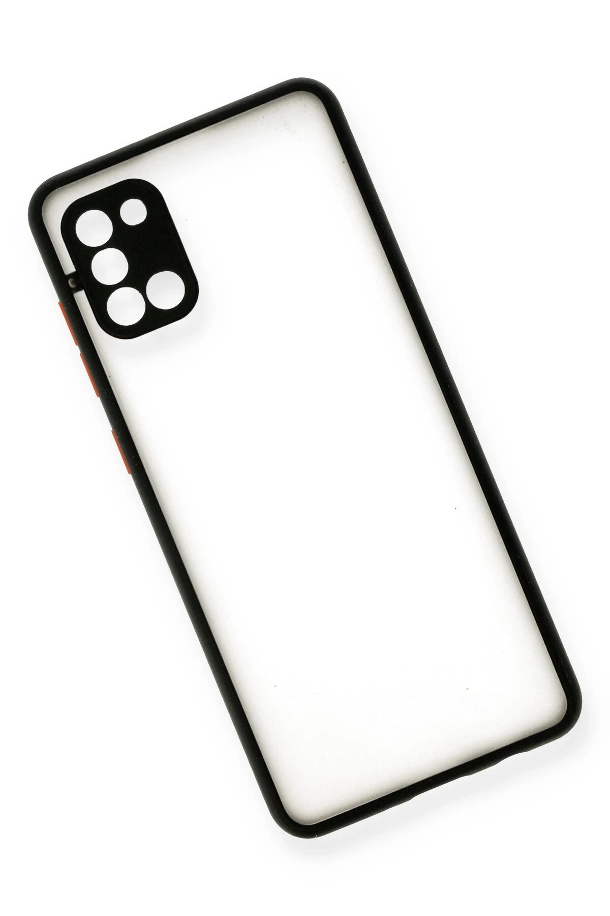 Newface Samsung Galaxy A31 Kılıf Montreal Silikon Kapak - Siyah — görsel 3