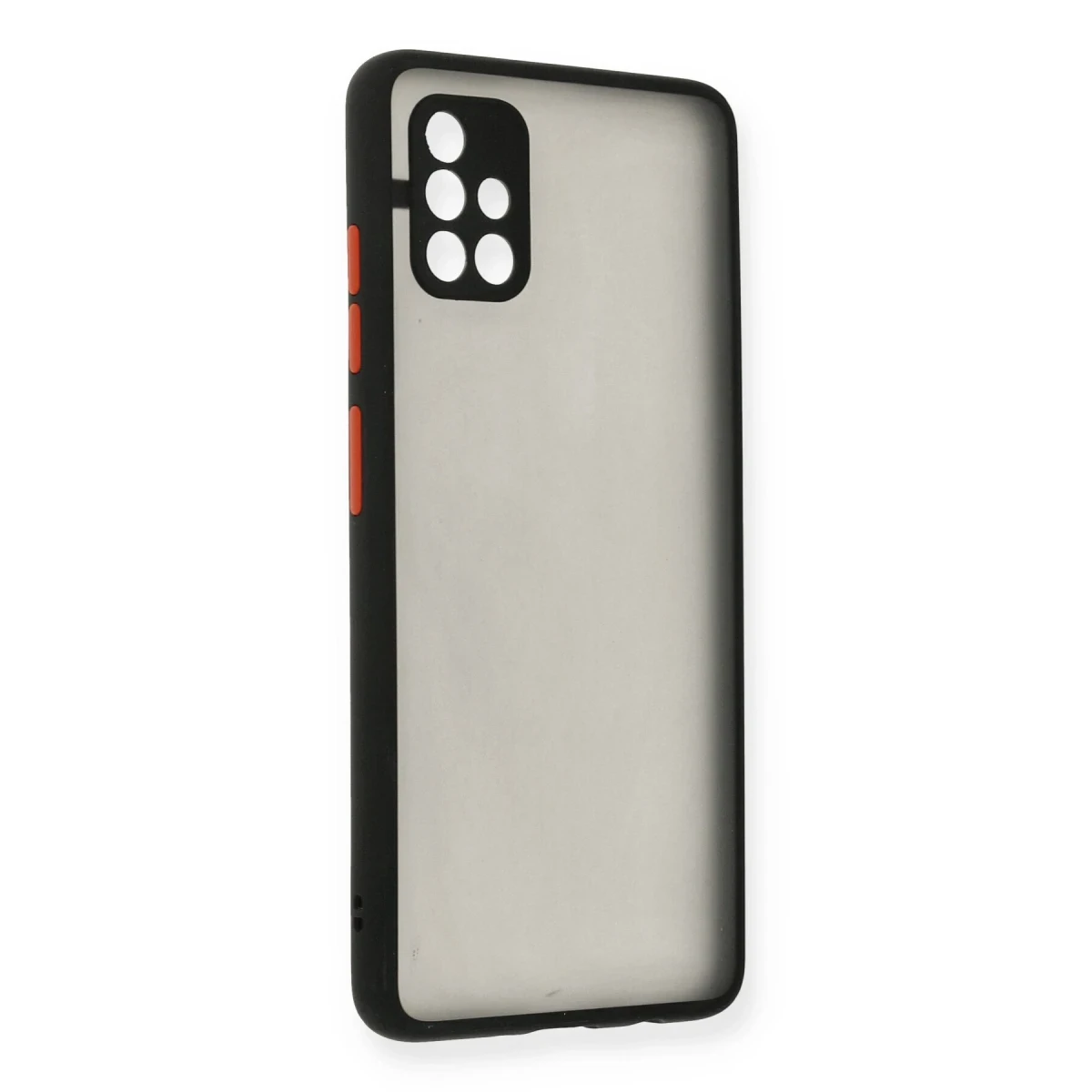 Newface Samsung Galaxy A51 Kılıf Montreal Silikon Kapak - Siyah — görsel 4