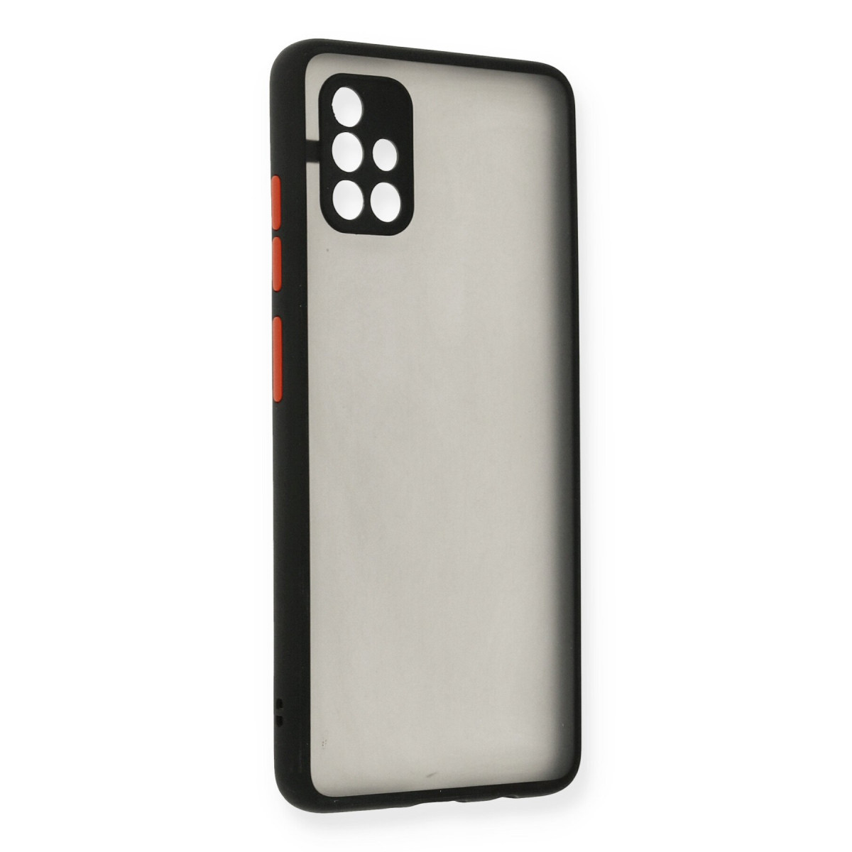 Newface Samsung Galaxy A51 Kılıf Montreal Silikon Kapak - Siyah — görsel 7