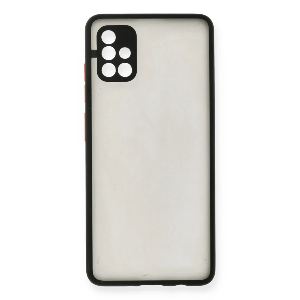 Newface Samsung Galaxy A51 Kılıf Montreal Silikon Kapak - Siyah — görsel 5