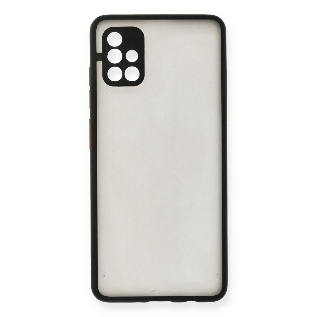 Newface Samsung Galaxy A51 Kılıf Montreal Silikon Kapak - Siyah — görsel 8