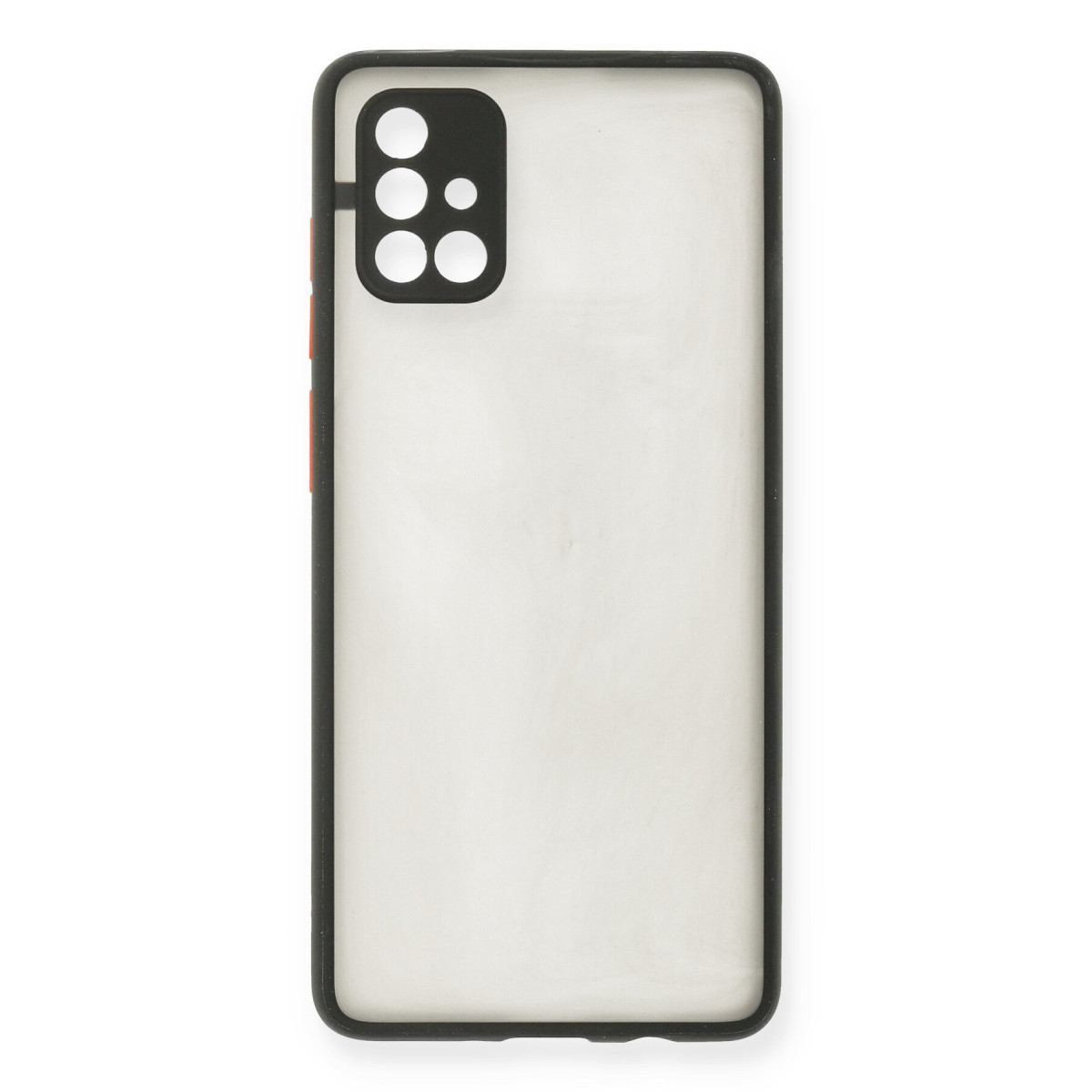 Newface Samsung Galaxy A71 Kılıf Montreal Silikon Kapak - Siyah — görsel 8