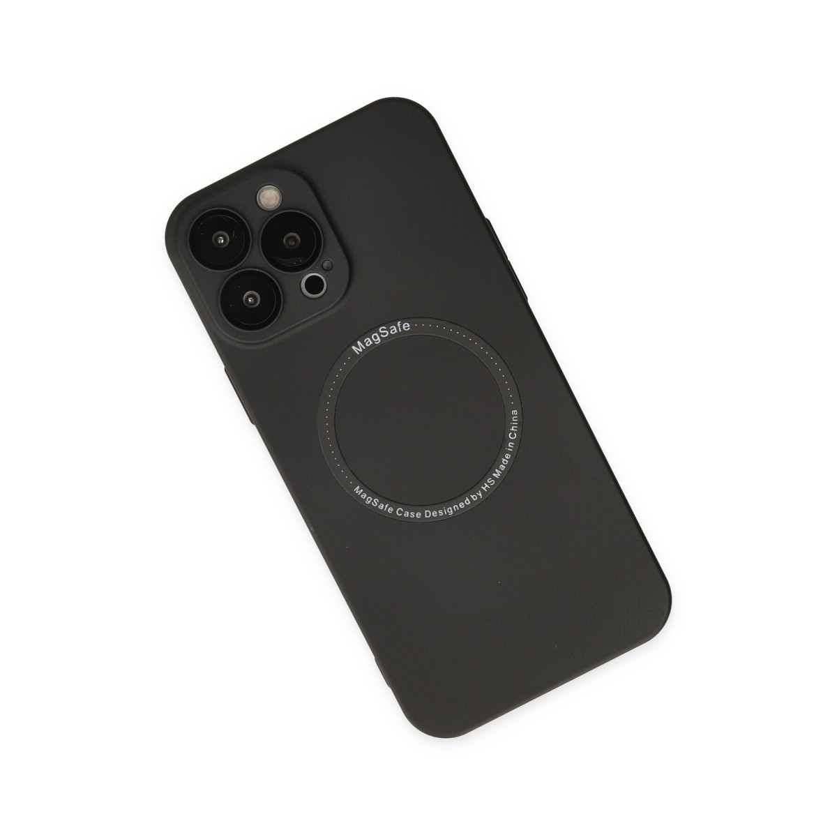 Newface Apple iPhone 13 Pro Max Kılıf Jack Magneticsafe Lens Silikon - Siyah — görsel 12