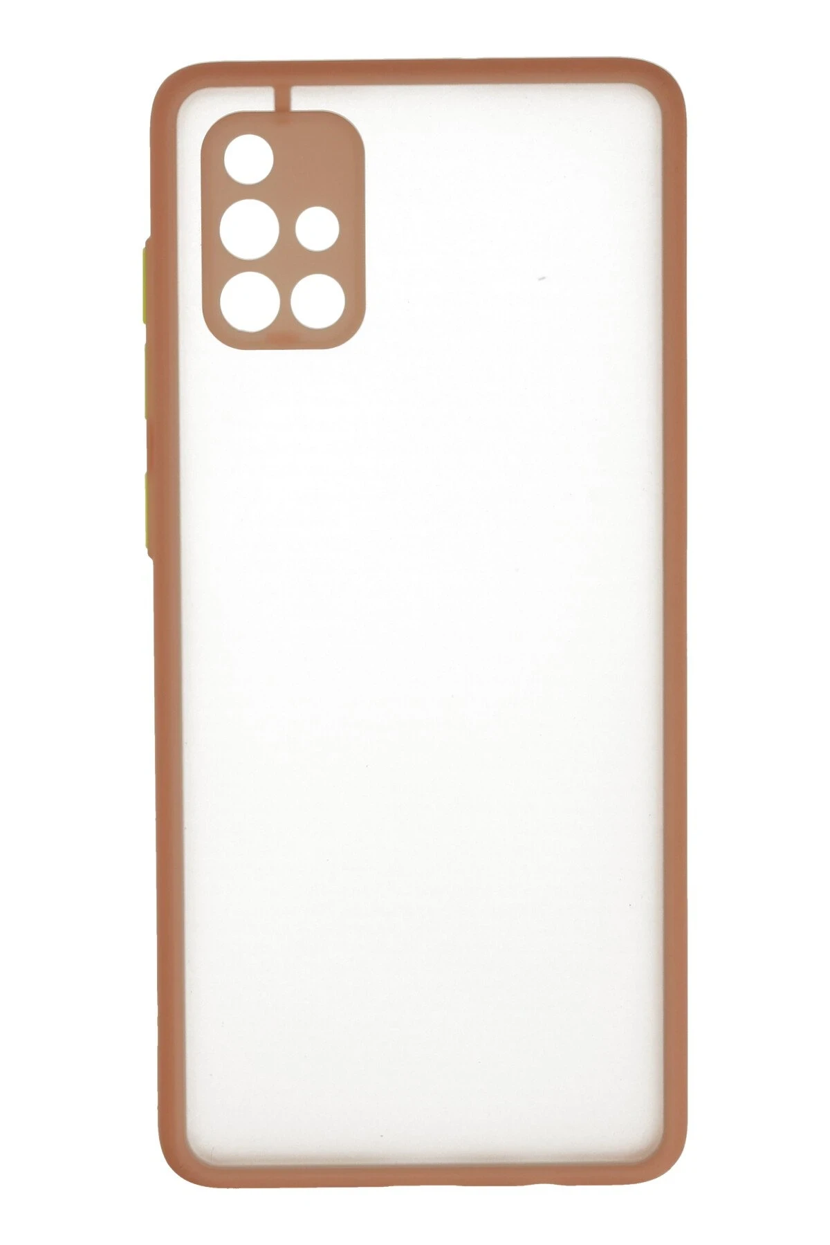 Newface Samsung Galaxy A71 Kılıf Montreal Silikon Kapak - Pembe