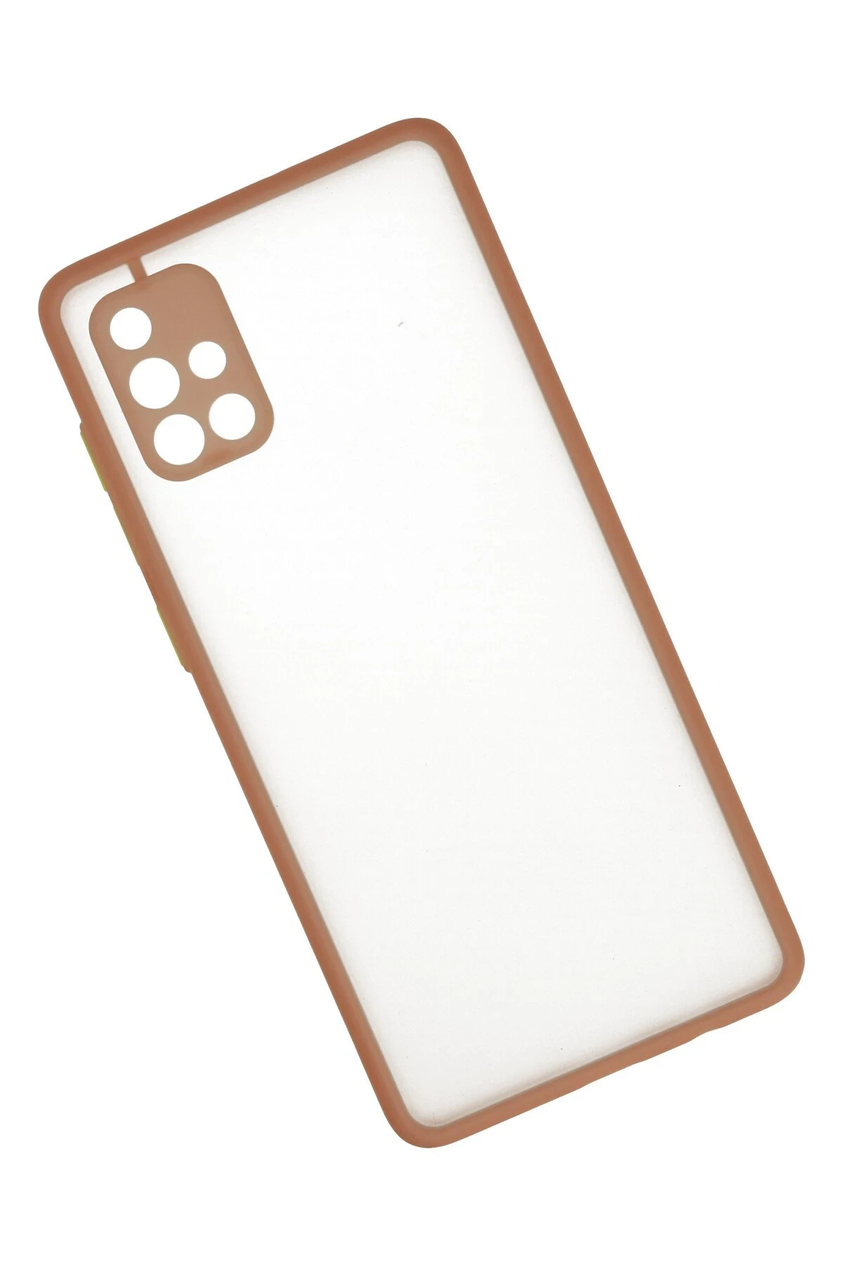 Newface Samsung Galaxy A71 Kılıf Montreal Silikon Kapak - Pembe