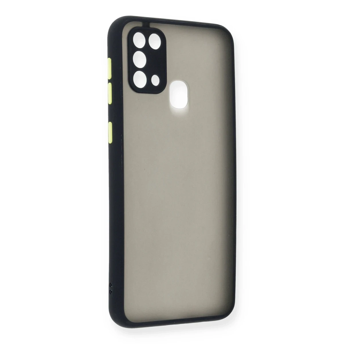 Newface Samsung Galaxy M31 Kılıf Montreal Silikon Kapak - Siyah — görsel 4