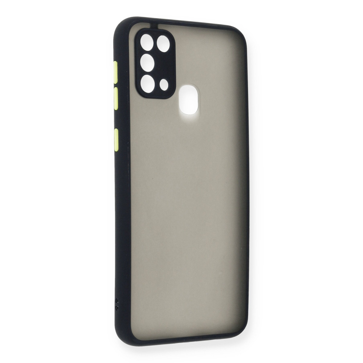 Newface Samsung Galaxy M31 Kılıf Montreal Silikon Kapak - Siyah — görsel 7