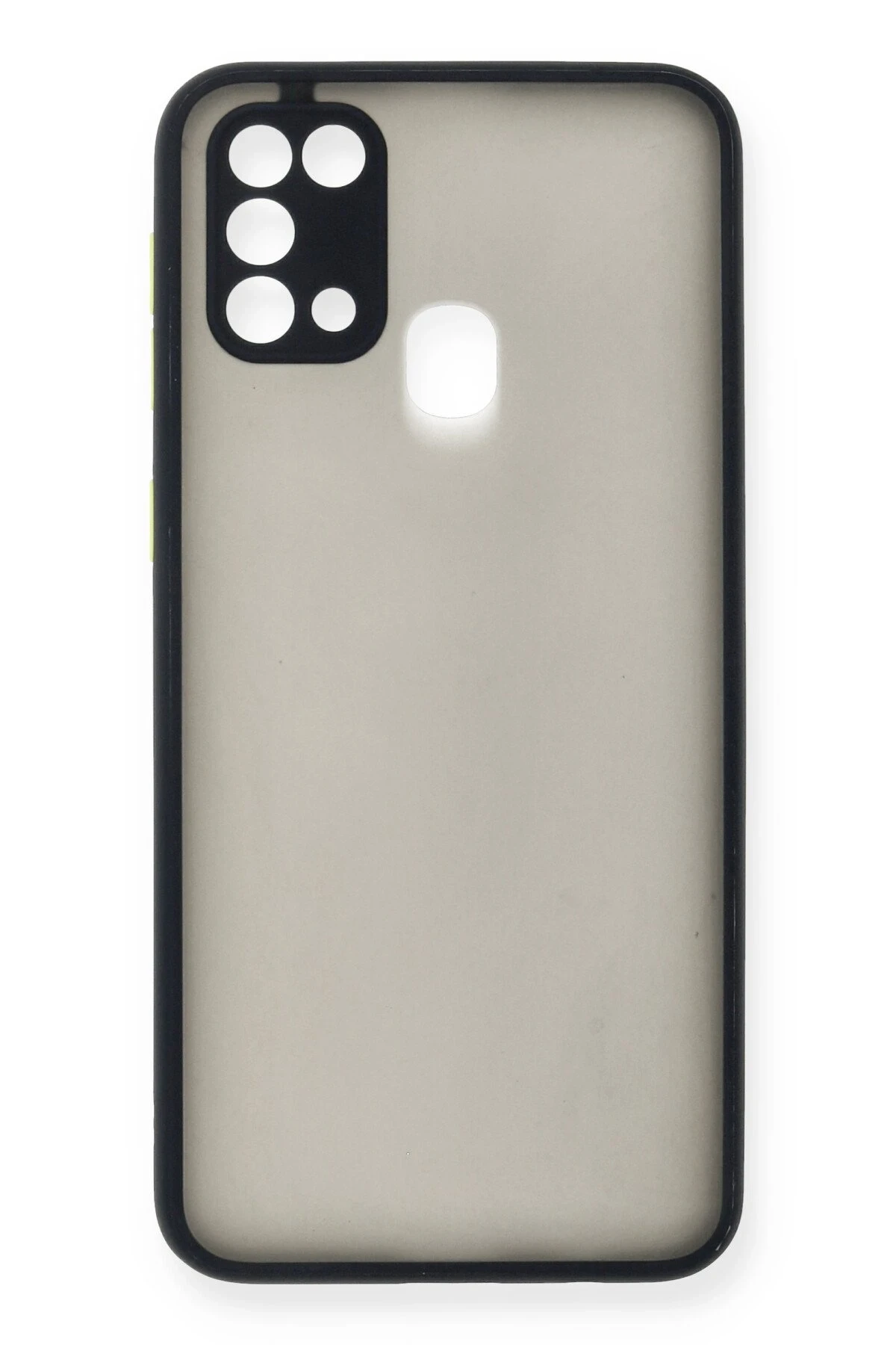 Newface Samsung Galaxy M31 Kılıf Montreal Silikon Kapak - Siyah — görsel 2
