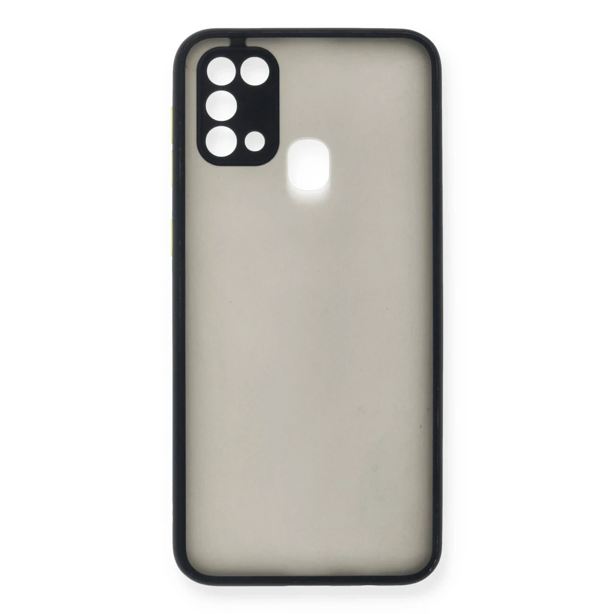 Newface Samsung Galaxy M31 Kılıf Montreal Silikon Kapak - Siyah — görsel 5