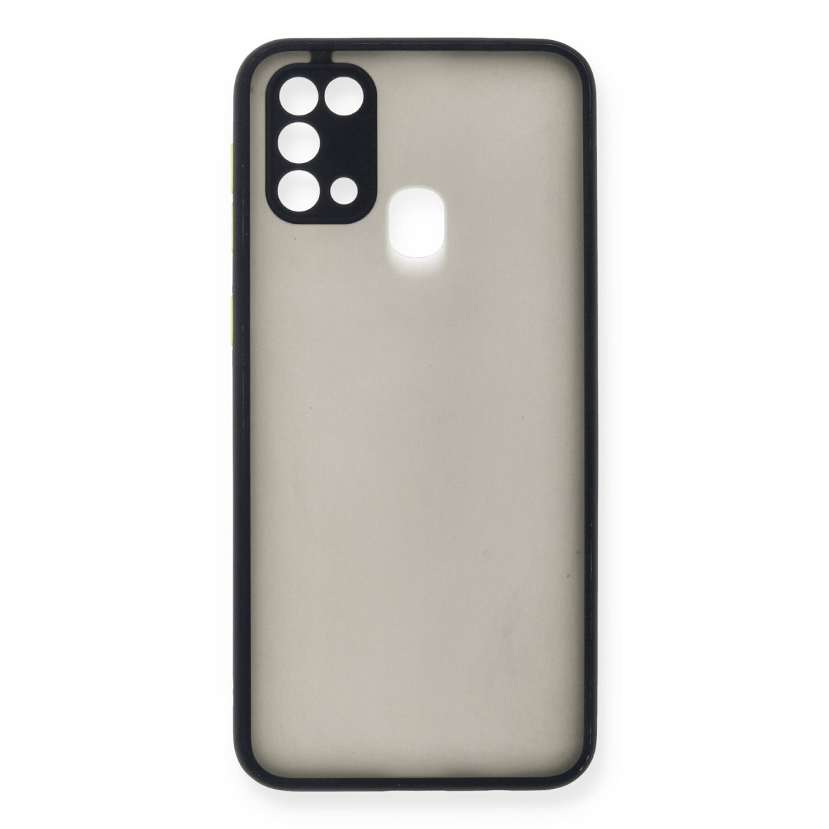Newface Samsung Galaxy M31 Kılıf Montreal Silikon Kapak - Siyah — görsel 8