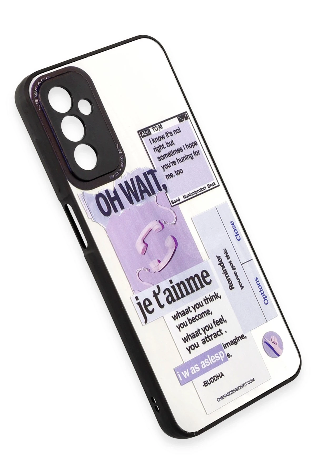 Newface Samsung Galaxy M23 Kılıf Mirror Desenli Kapak - Mirror - 4