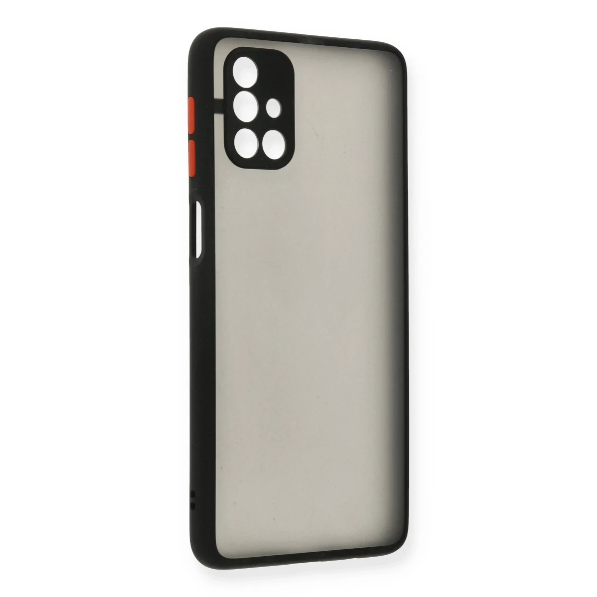 Newface Samsung Galaxy M31S Kılıf Montreal Silikon Kapak - Siyah — görsel 4