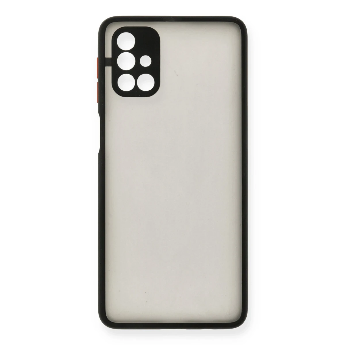 Newface Samsung Galaxy M31S Kılıf Montreal Silikon Kapak - Siyah — görsel 5