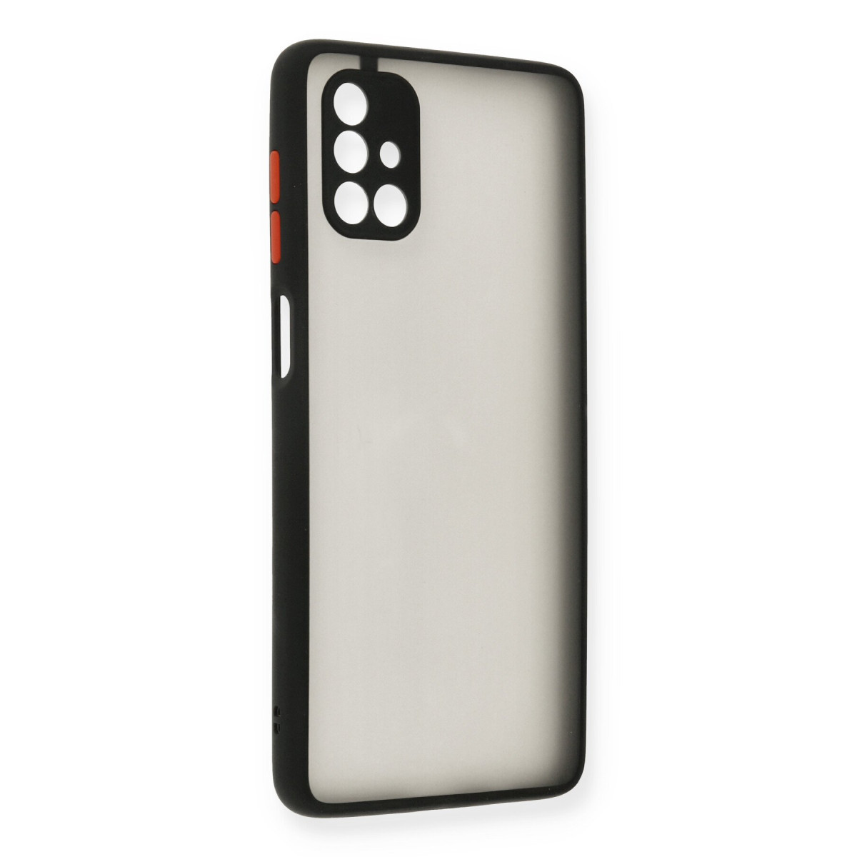 Newface Samsung Galaxy M51 Kılıf Montreal Silikon Kapak - Siyah — görsel 7