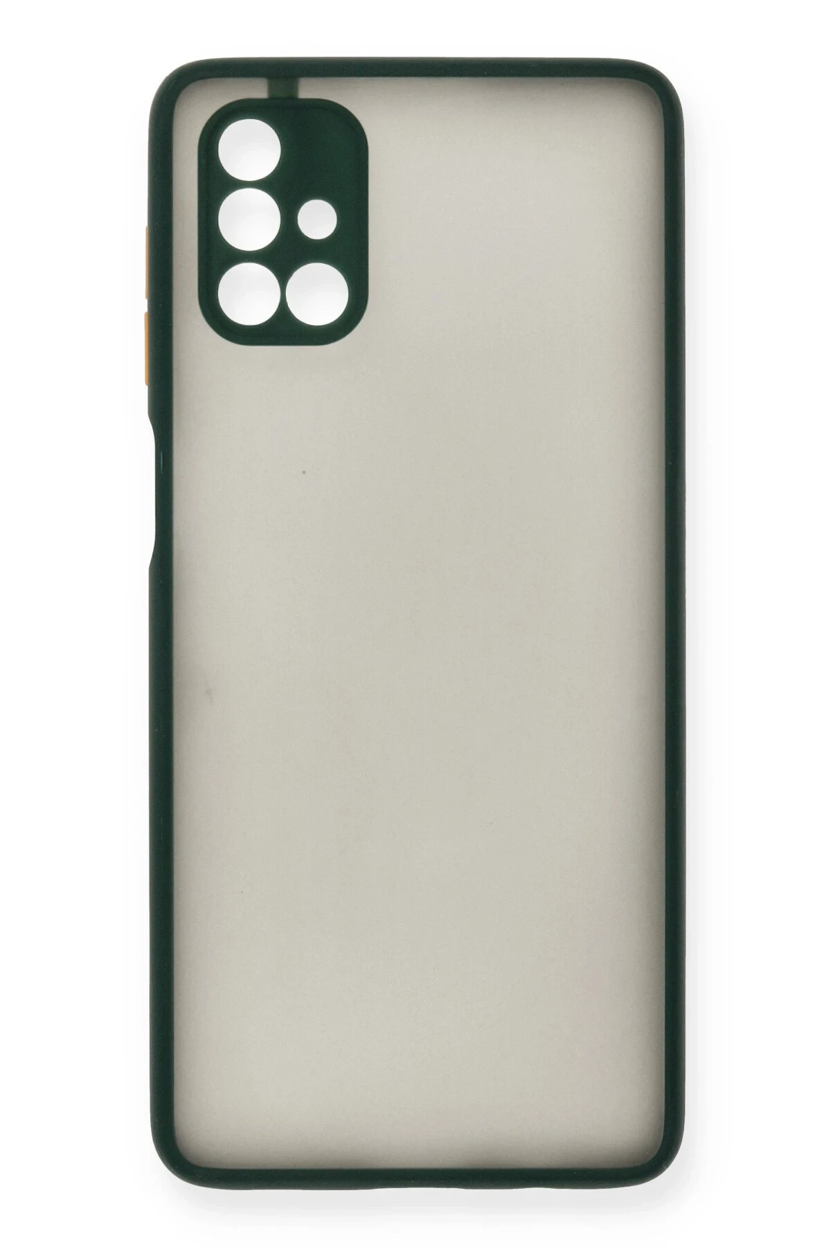 Newface Samsung Galaxy M51 Kılıf Montreal Silikon Kapak - Yeşil