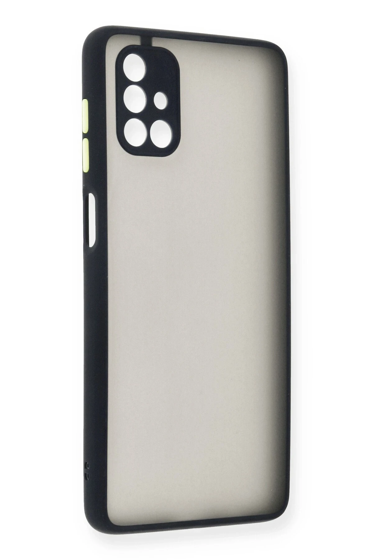 Newface Samsung Galaxy M51 Kılıf Montreal Silikon Kapak - Lacivert