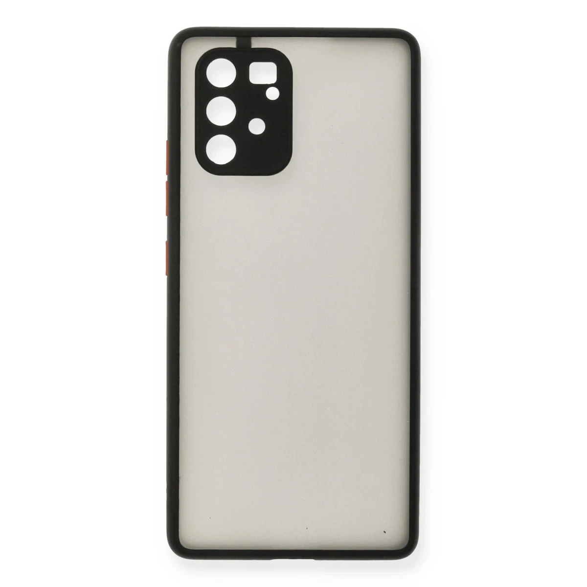 Newface Samsung Galaxy A91 / S10 Lite Kılıf Montreal Silikon Kapak - Siyah — görsel 5
