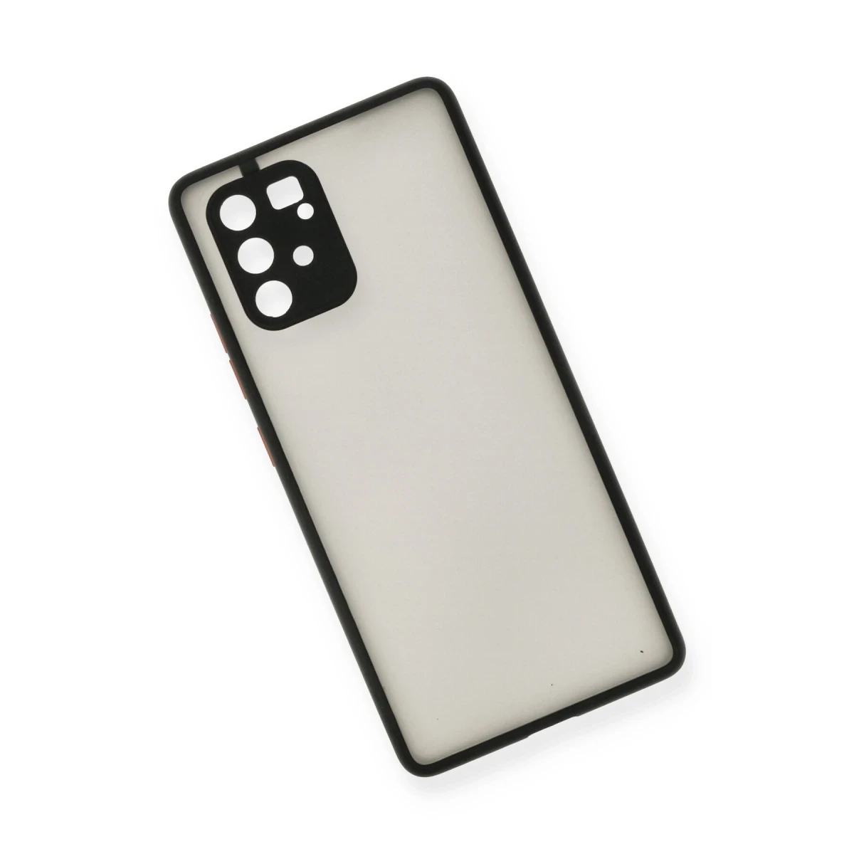 Newface Samsung Galaxy A91 / S10 Lite Kılıf Montreal Silikon Kapak - Siyah — görsel 6