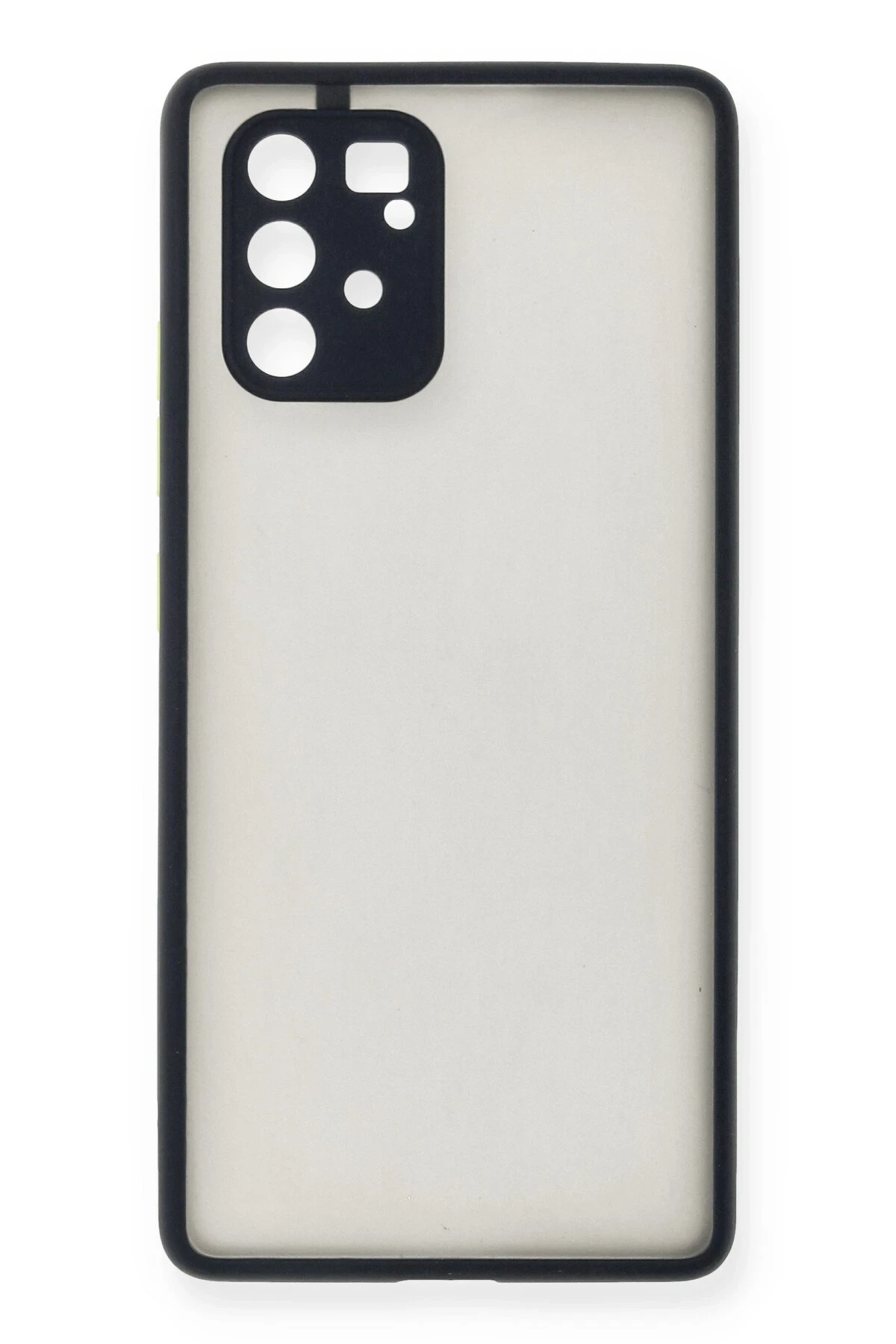 Newface Samsung Galaxy A91 / S10 Lite Kılıf Montreal Silikon Kapak - Lacivert